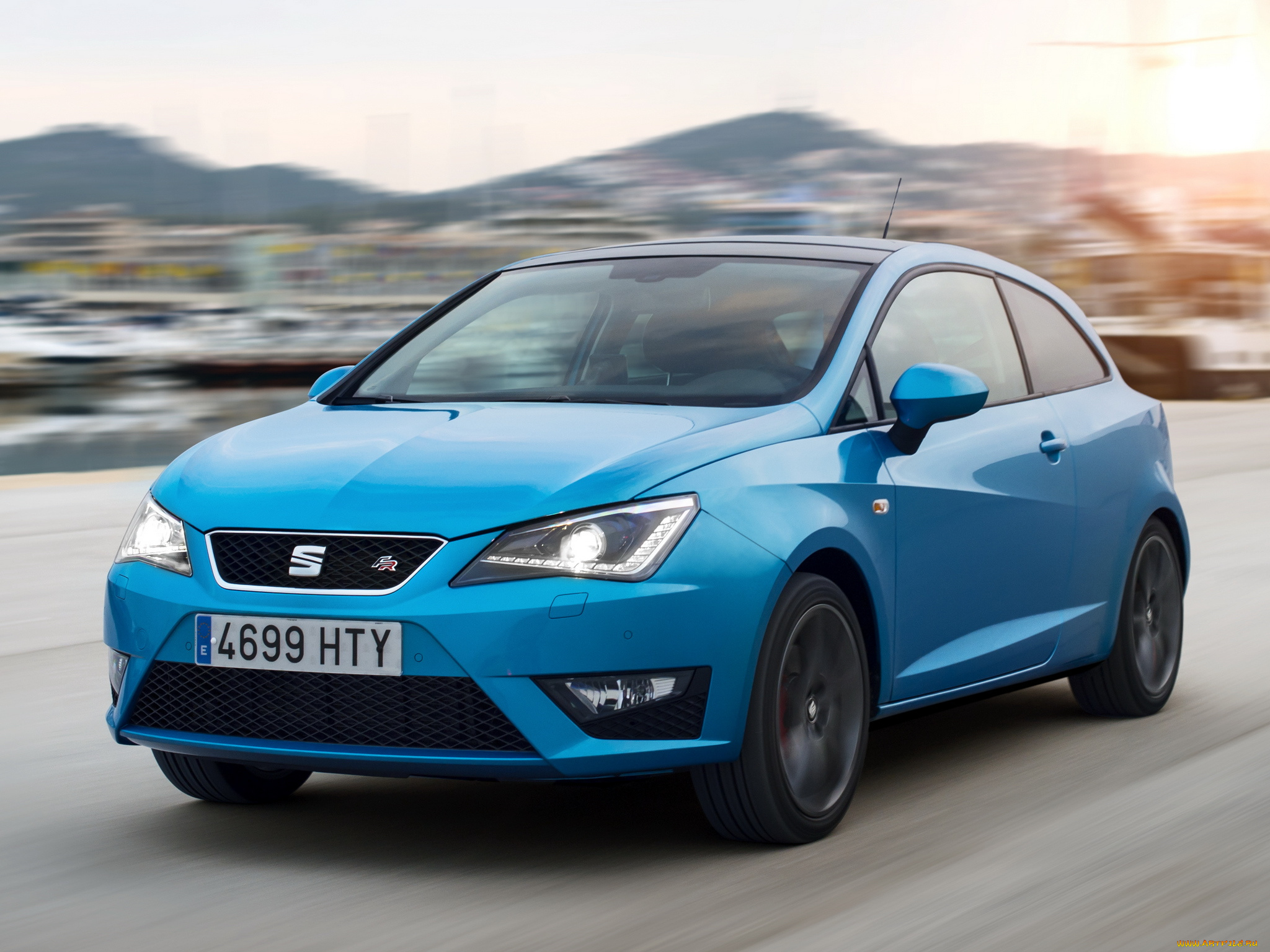 автомобили, seat, fr, синий, sc, ibiza