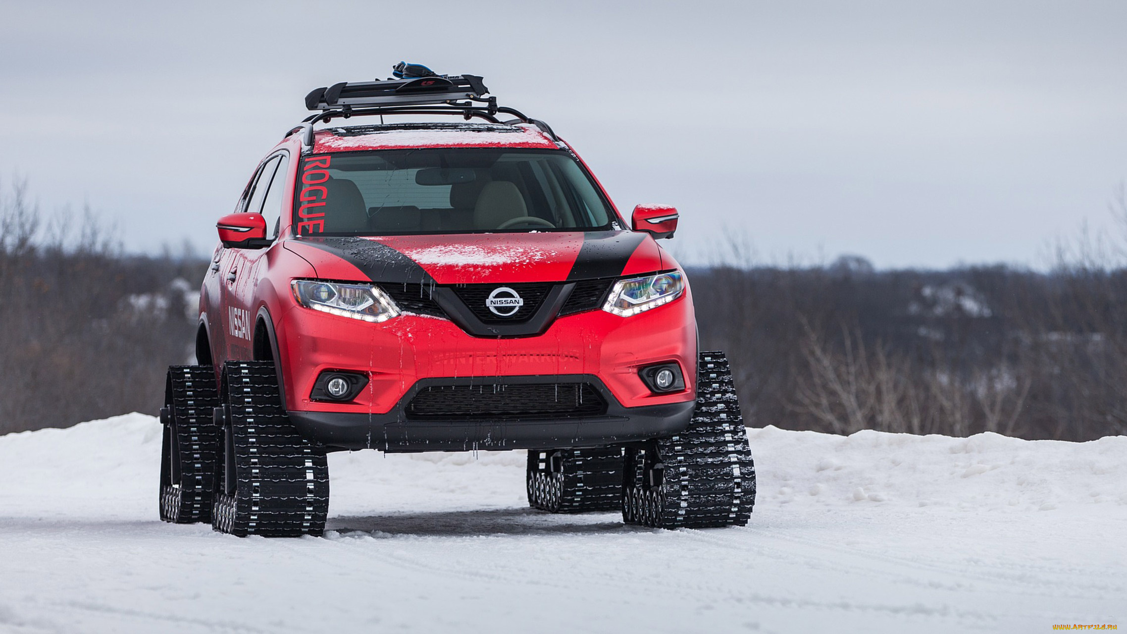 nissan, rogue, winter, warrior, concept, 2016, автомобили, nissan, datsun, rogue, concept, warrior, winter, 2016