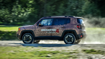 обоя jeep renegade uncharted edition 2016, автомобили, jeep, renegade, 2016, edition, uncharted