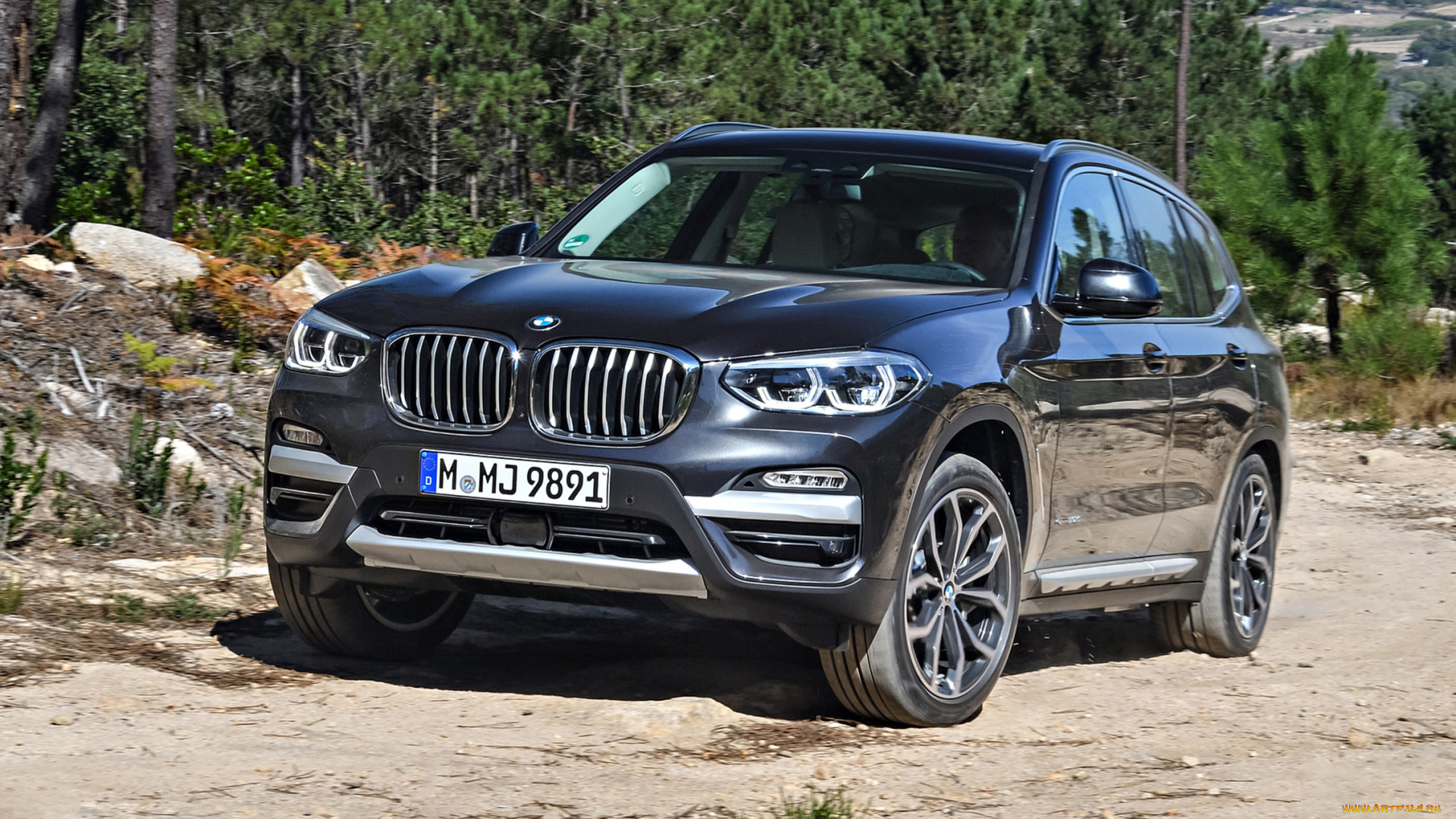 bmw, x3, xdrive30d, 2018, автомобили, bmw, x3, xdrive30d, 2018, чёрный