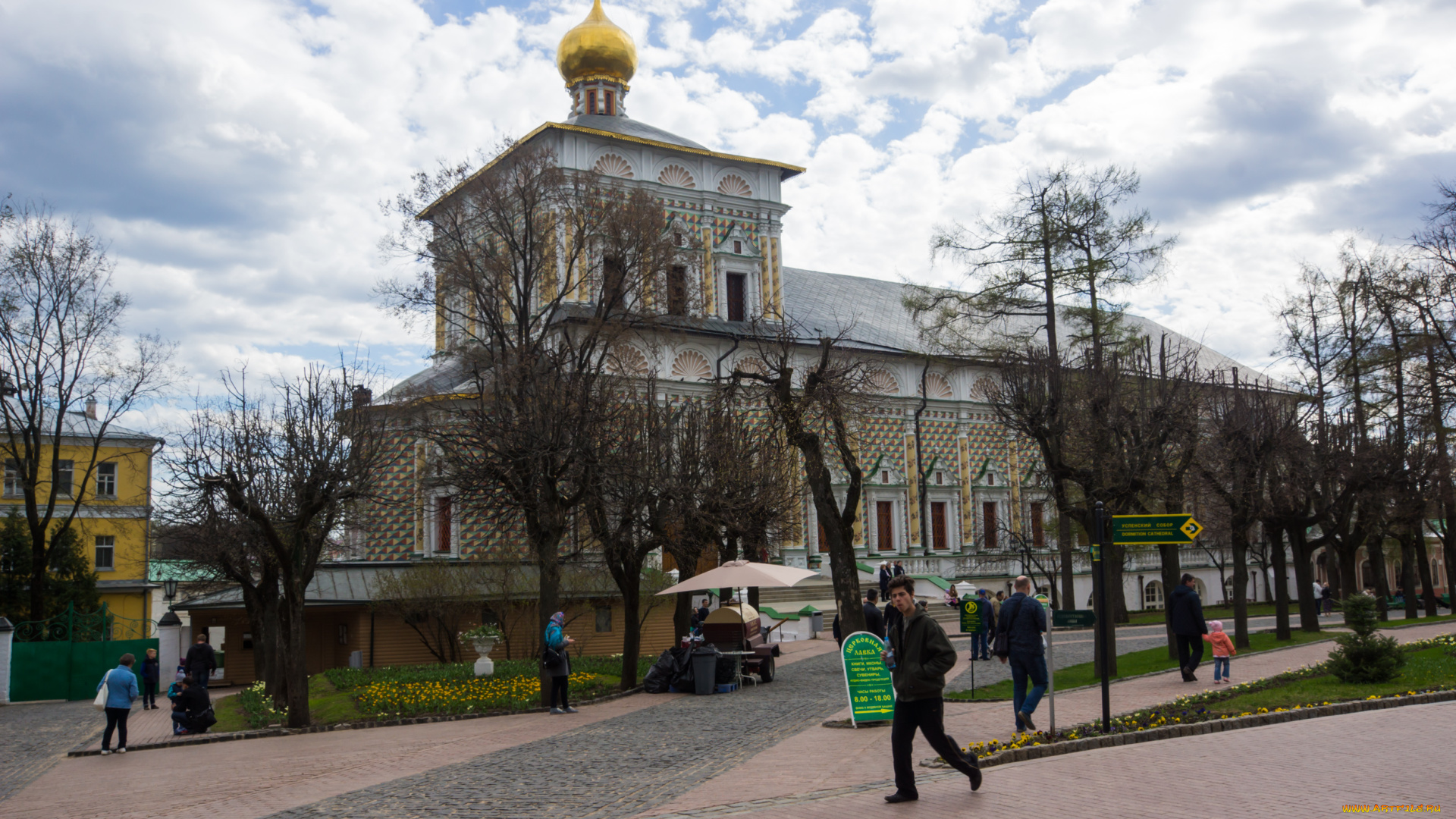 города, -, православные, церкви, , монастыри, троице, сергиевая, лавра, церковь, преподобного, cергия, трапезная, палата, трапезный, храм