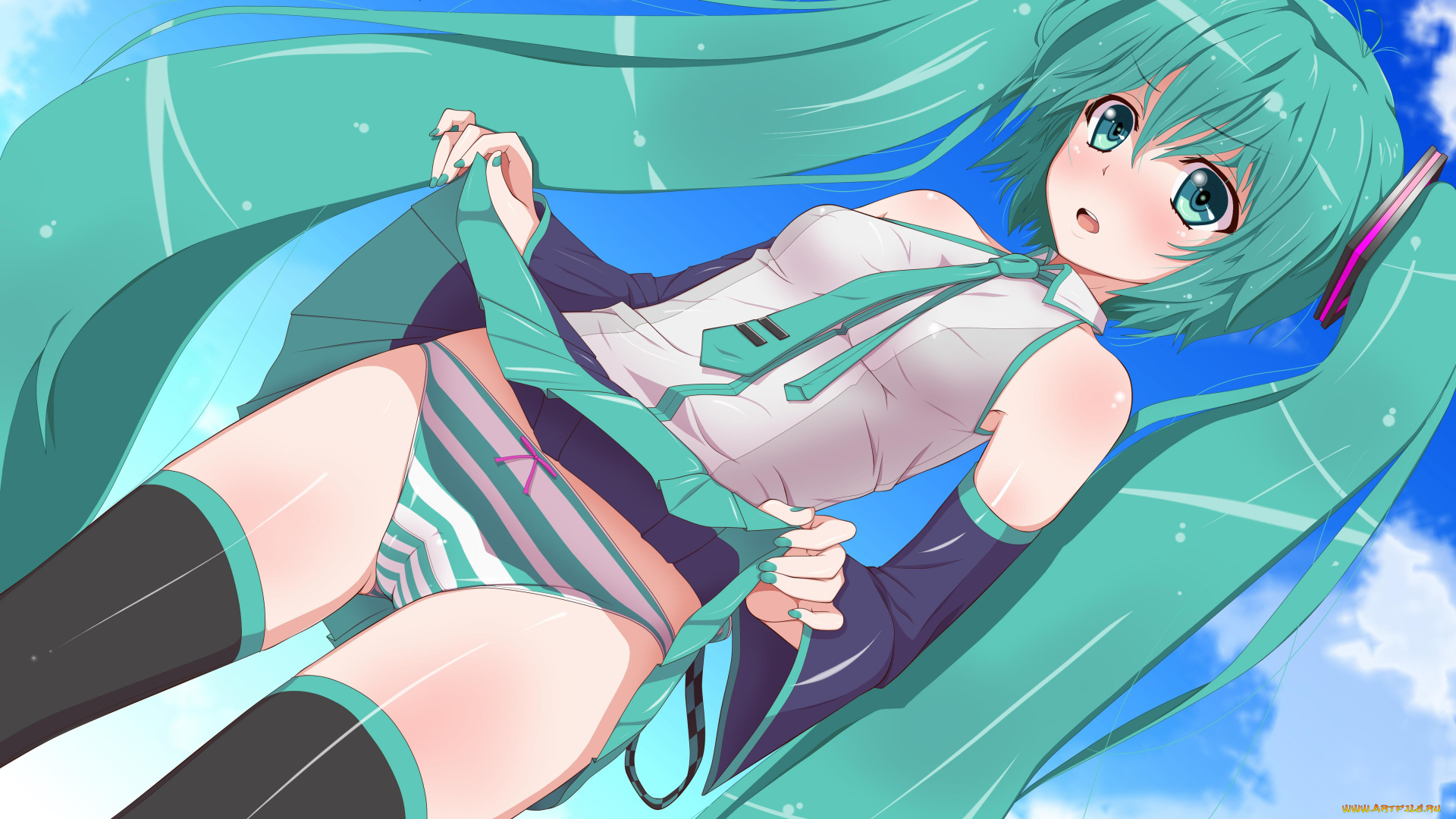 vocaloid, аниме, hatsune, miku