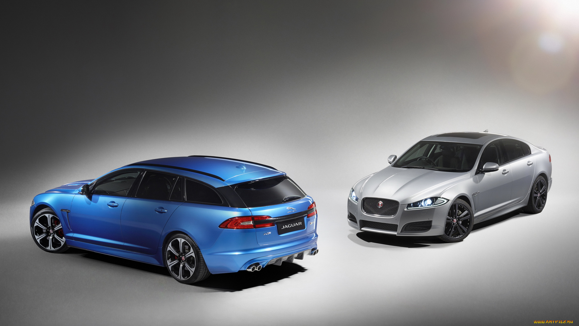 автомобили, jaguar, синий, 2014, uk-spec, xfr-s, sportbrake