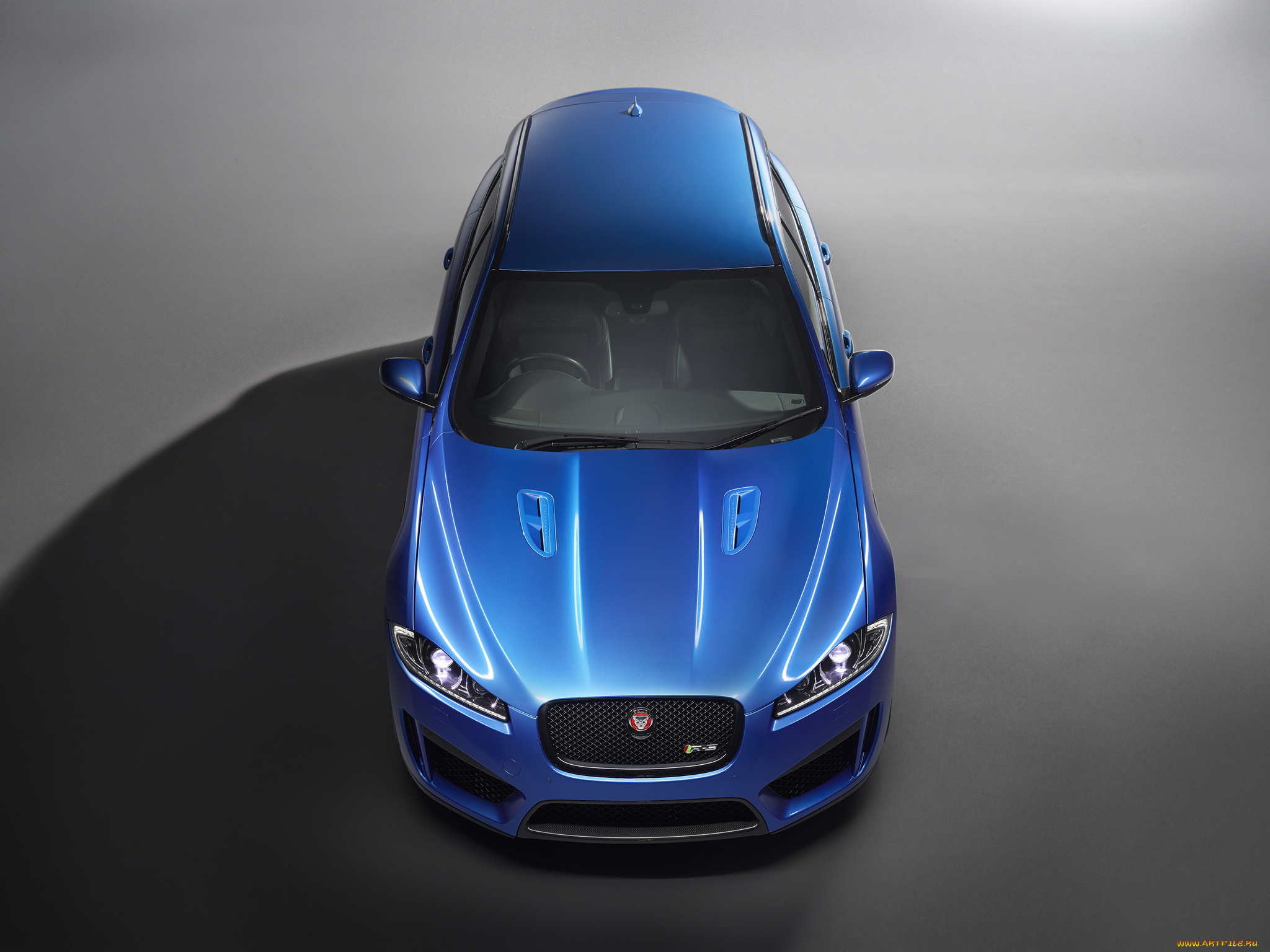 автомобили, jaguar, uk-spec, sportbrake, xfr-s, синий, 2014
