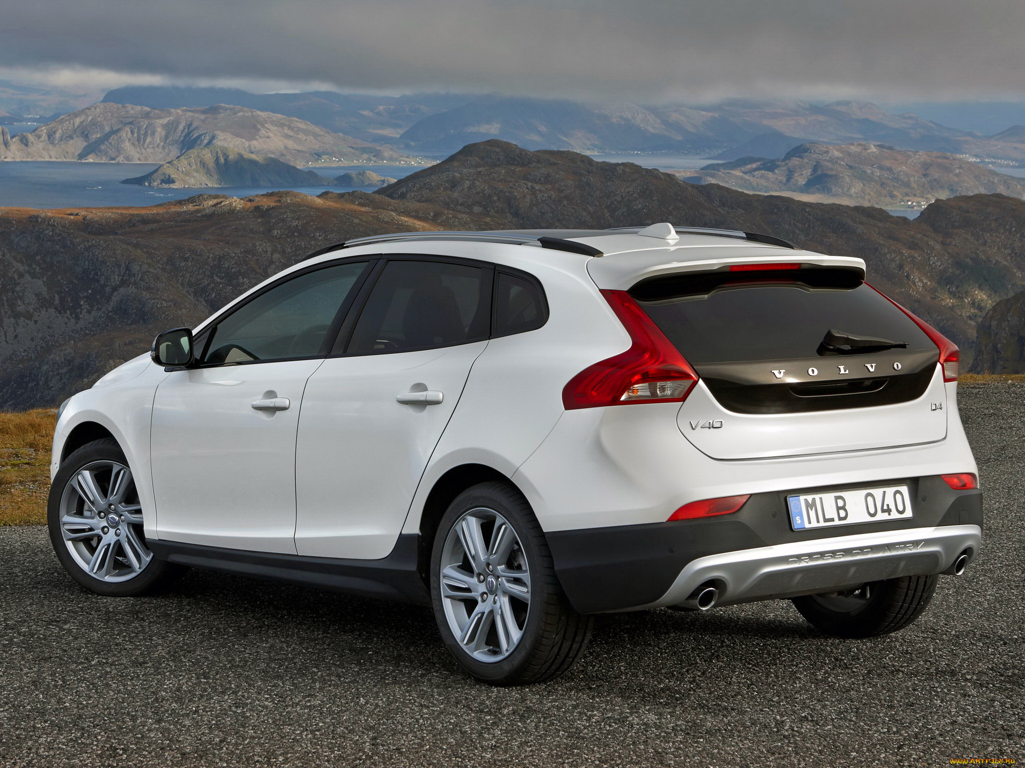 автомобили, volvo, country, v40, cross, светлый, 2012, d4