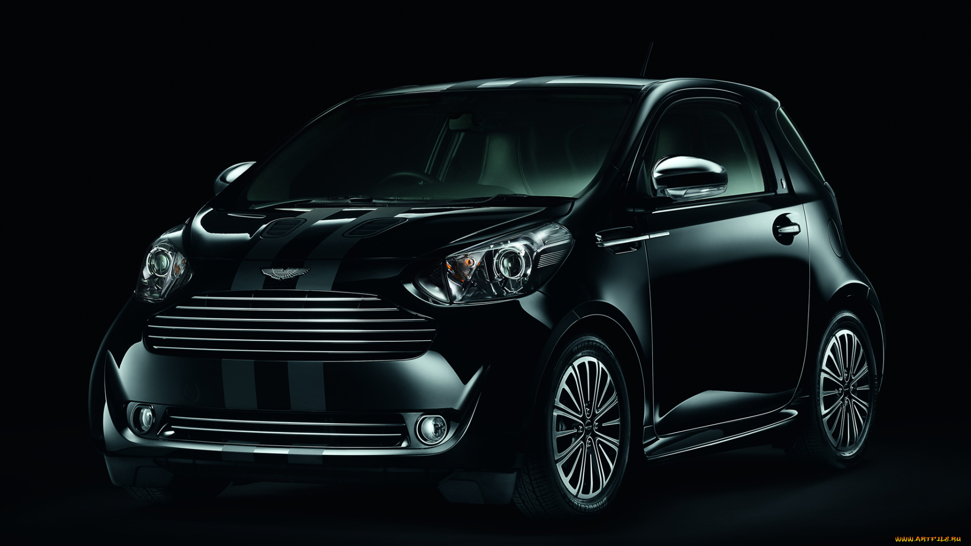 aston, martin, cygnet, black, edition, 2011, автомобили, aston, martin, 2011, aston, martin, edition, black, cygnet