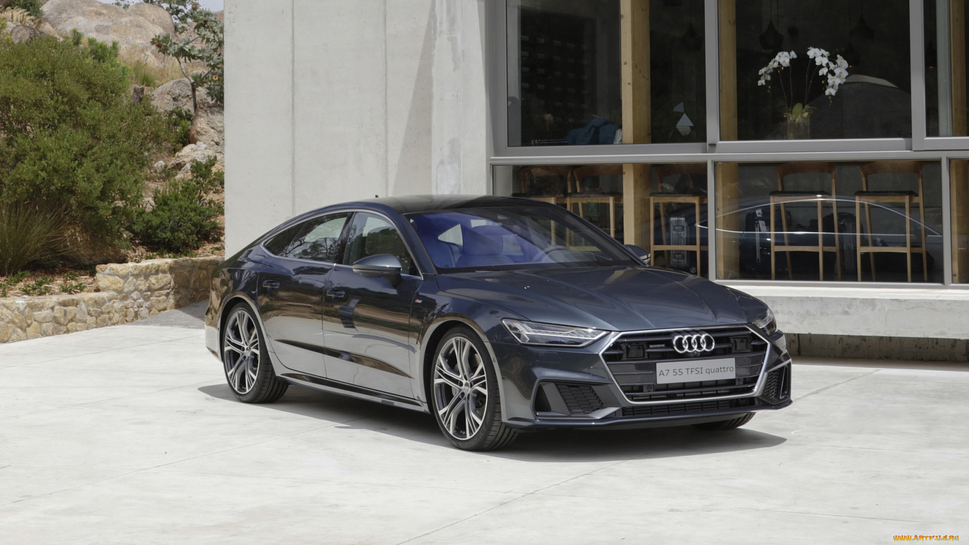 audi, a7, sportback, 2019, автомобили, audi, чёрный, 2019, sportback, a7