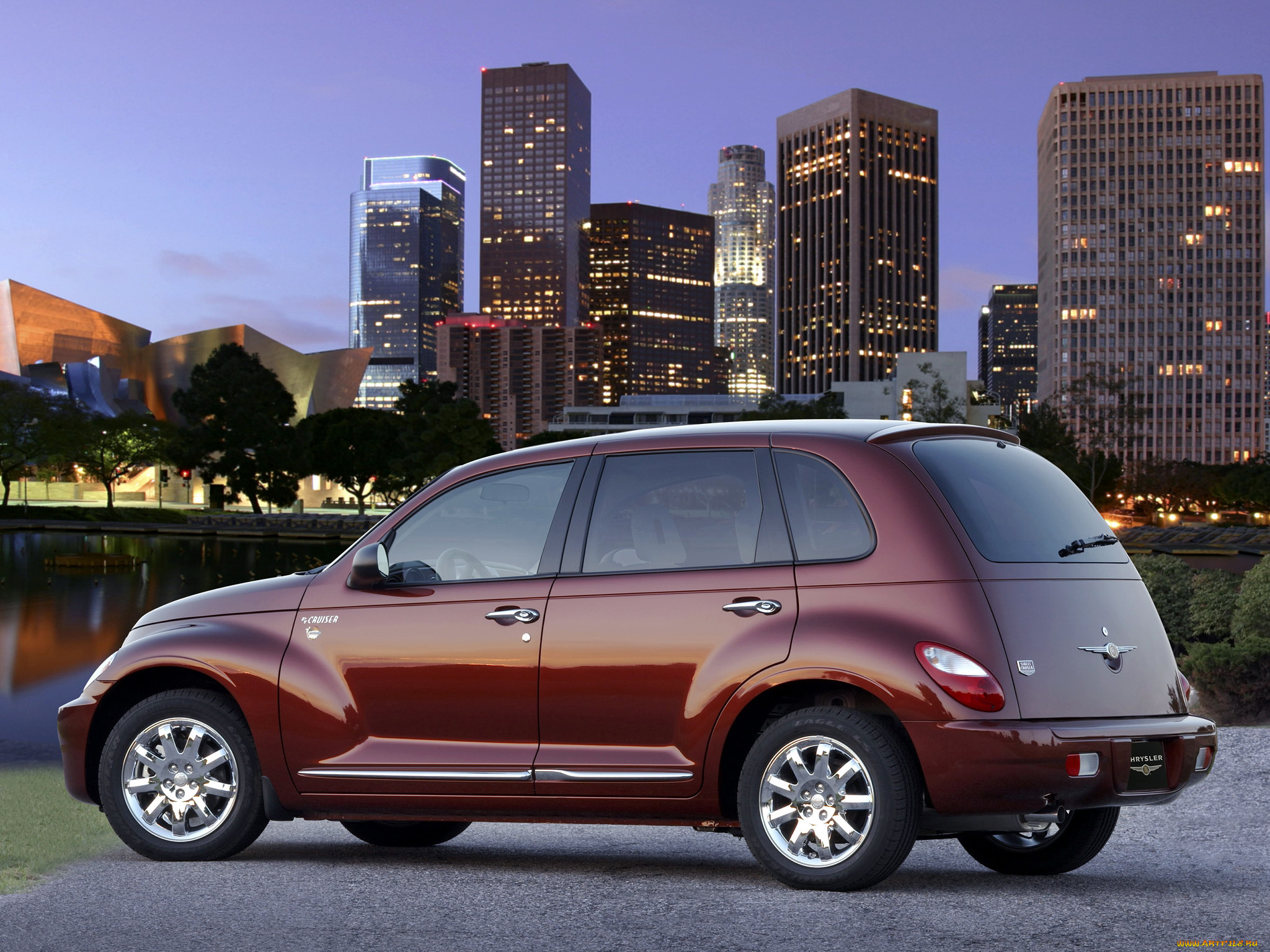 chrysler, street, pt, cruiser, sunset, boulevard, 2008, автомобили, chrysler, street, 2008, boulevard, sunset, cruiser, pt