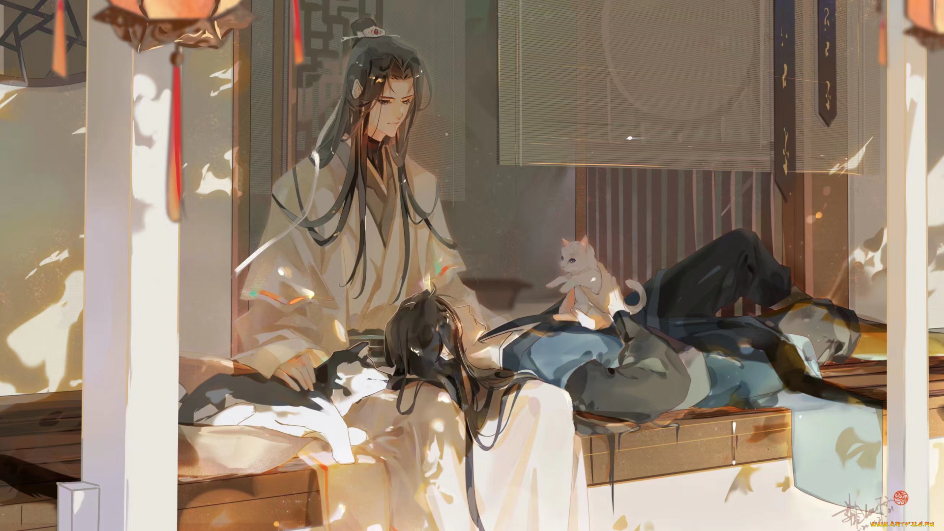 аниме, the, husky, and, his, white, cat, shizun, the, husky, and, his, white, cat, shizun