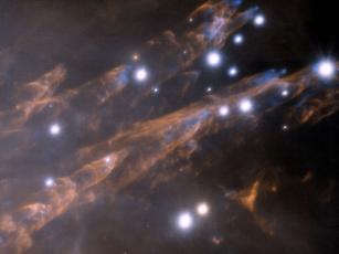 Картинка столбы орионе космос галактики туманности