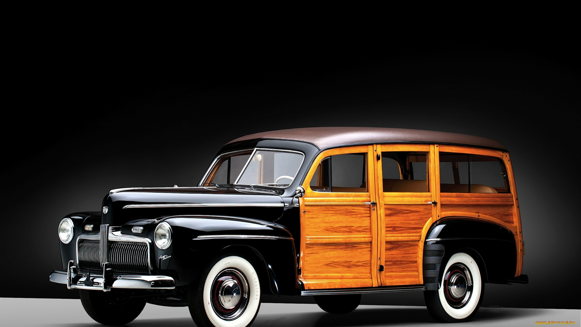 ford, super, deluxe, woodie, station, wagon, автомобили, классика