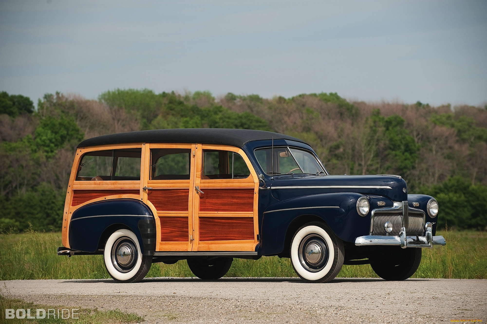 ford, super, deluxe, woodie, station, wagon, автомобили, классика