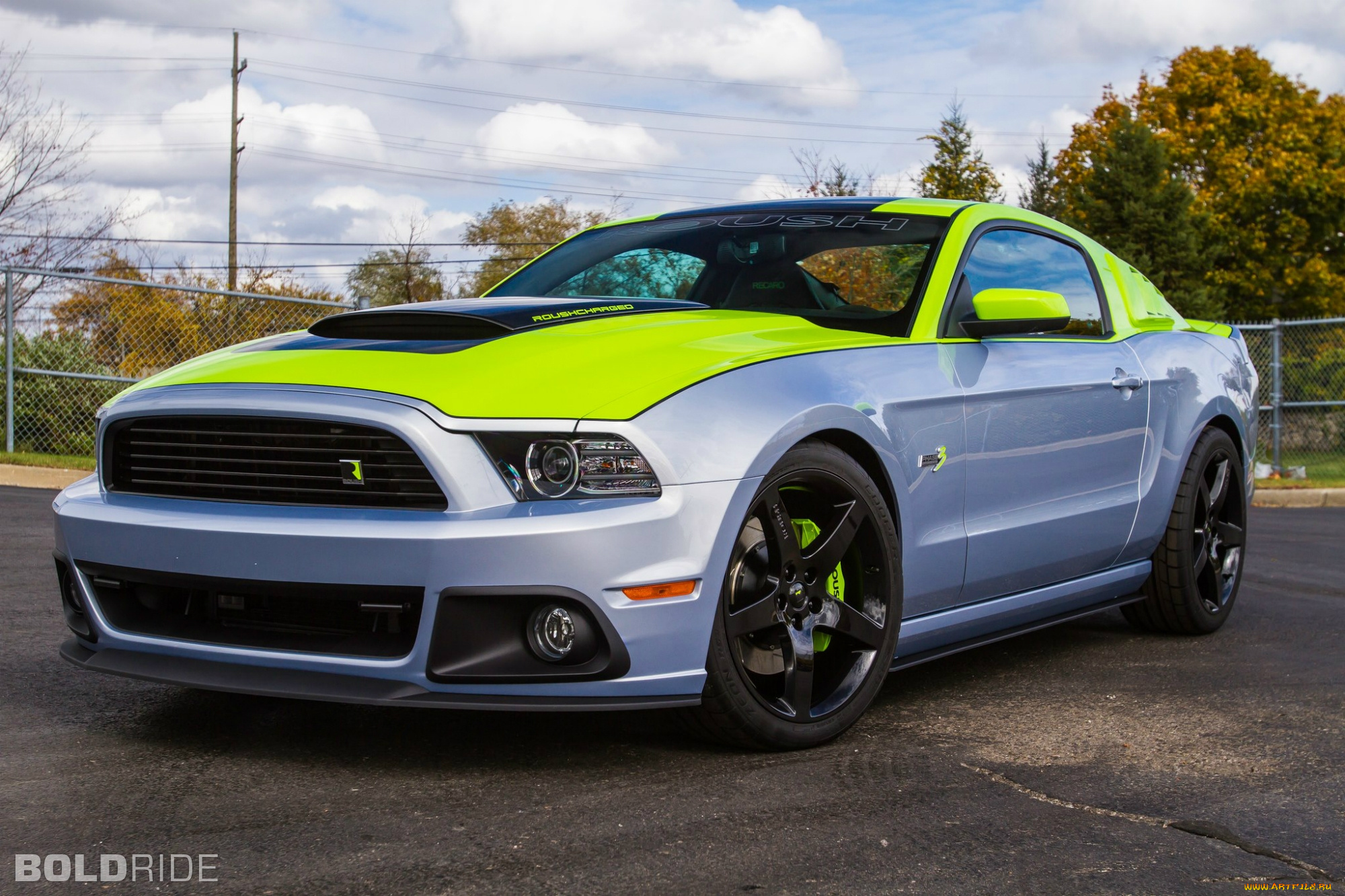 автомобили, mustang, roush