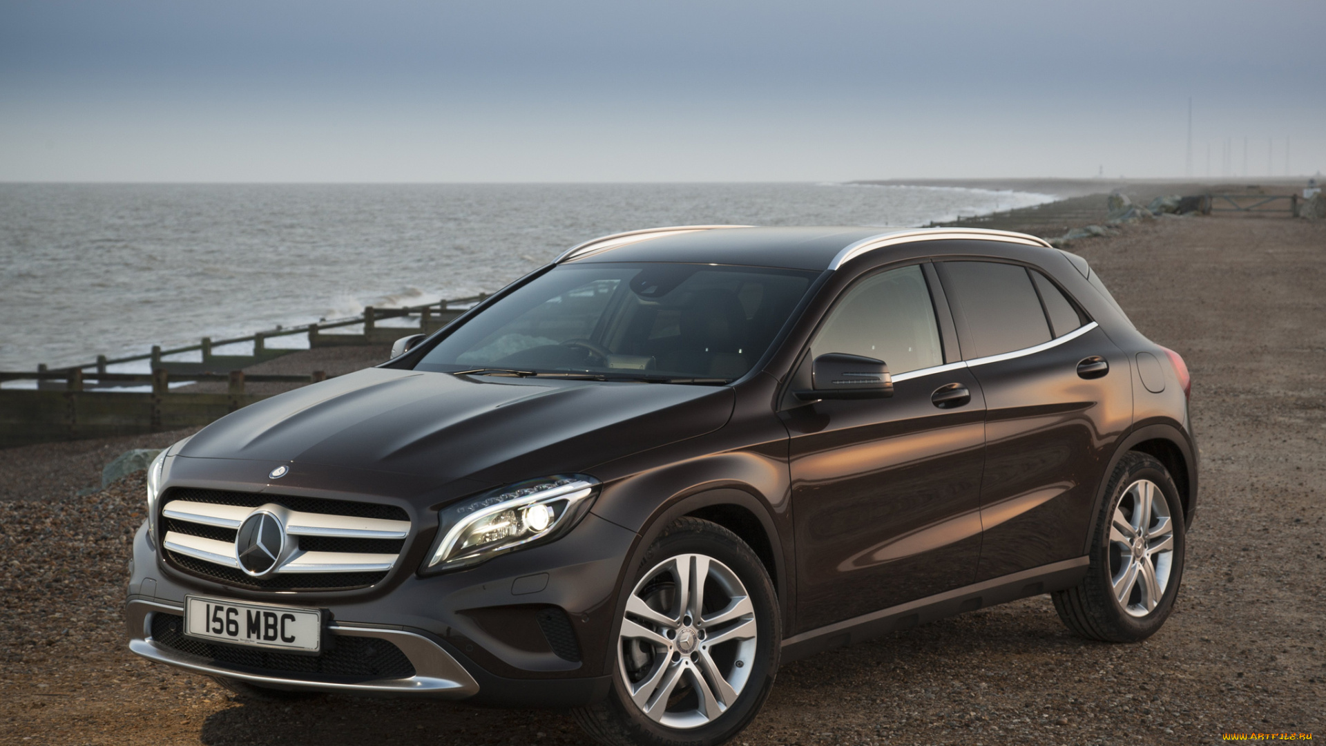 автомобили, mercedes-benz, 2014, x156, uk-spec, cdi, gla, 200, темный