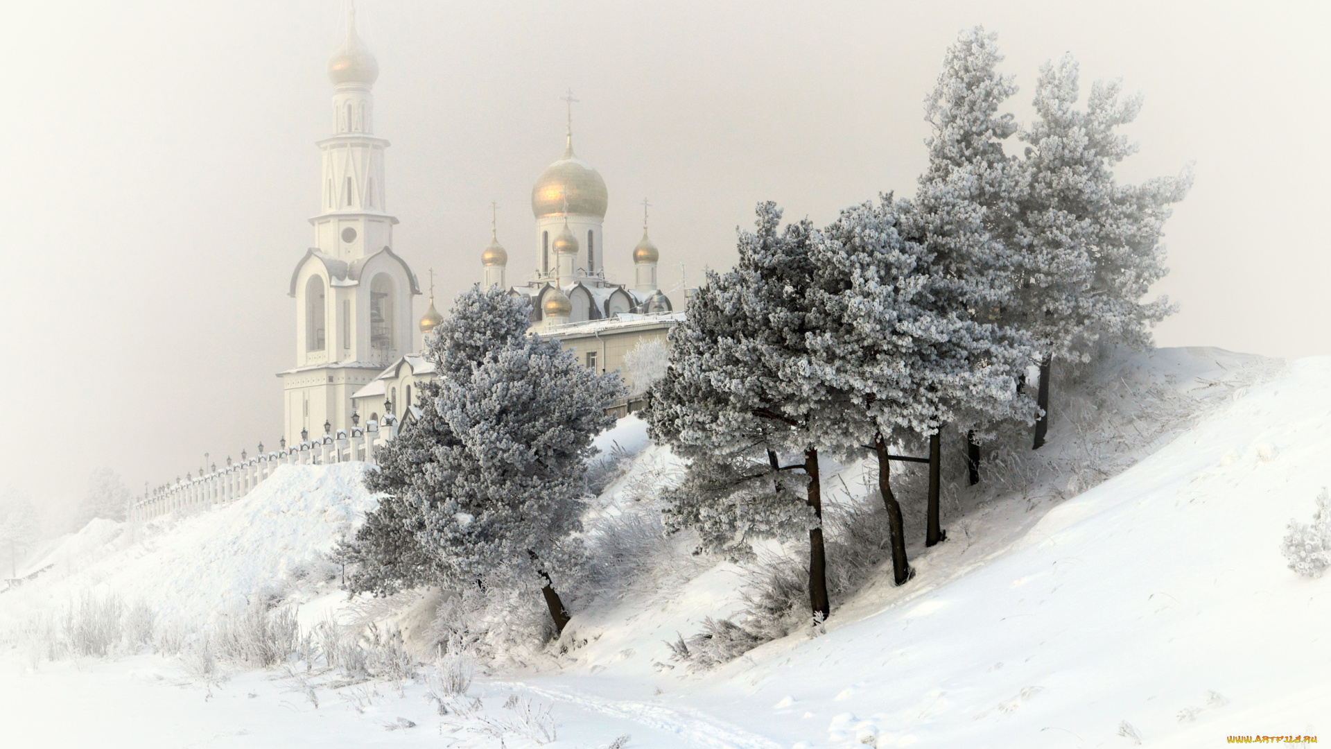 города, -, православные, церкви, , монастыри, зима, церковь, сургут, храм