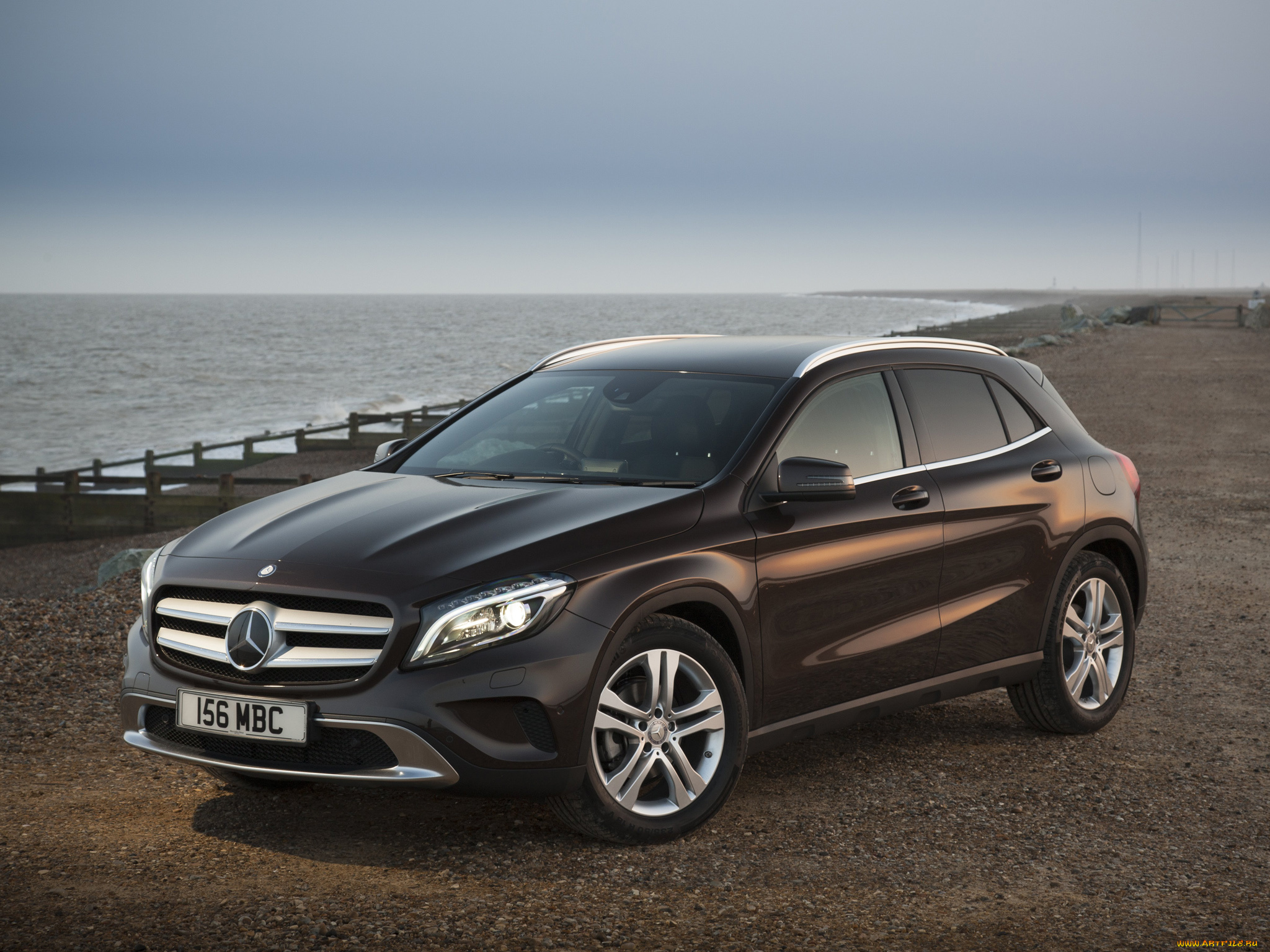 автомобили, mercedes-benz, 2014, x156, uk-spec, cdi, gla, 200, темный