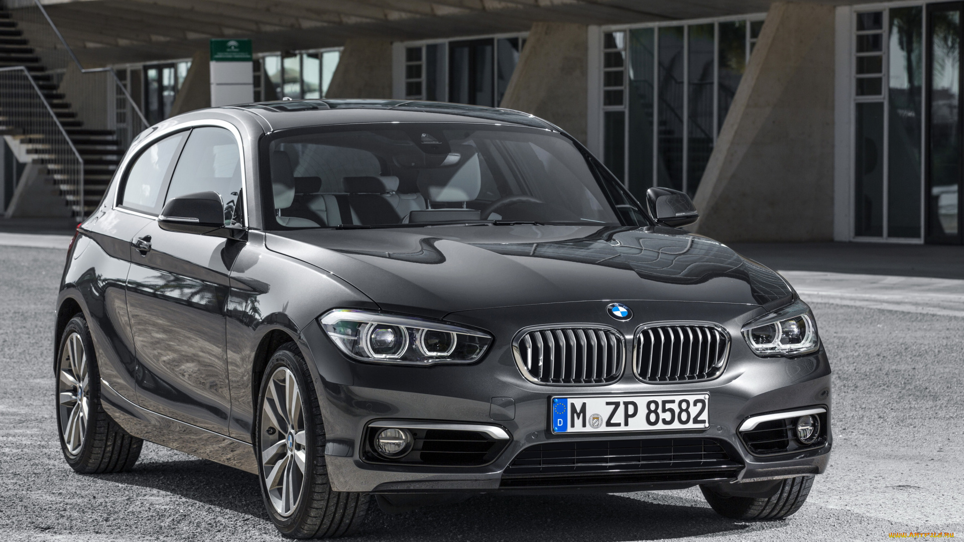 2015, bmw, 120d, urban, line, автомобили, bmw, металлик, черный