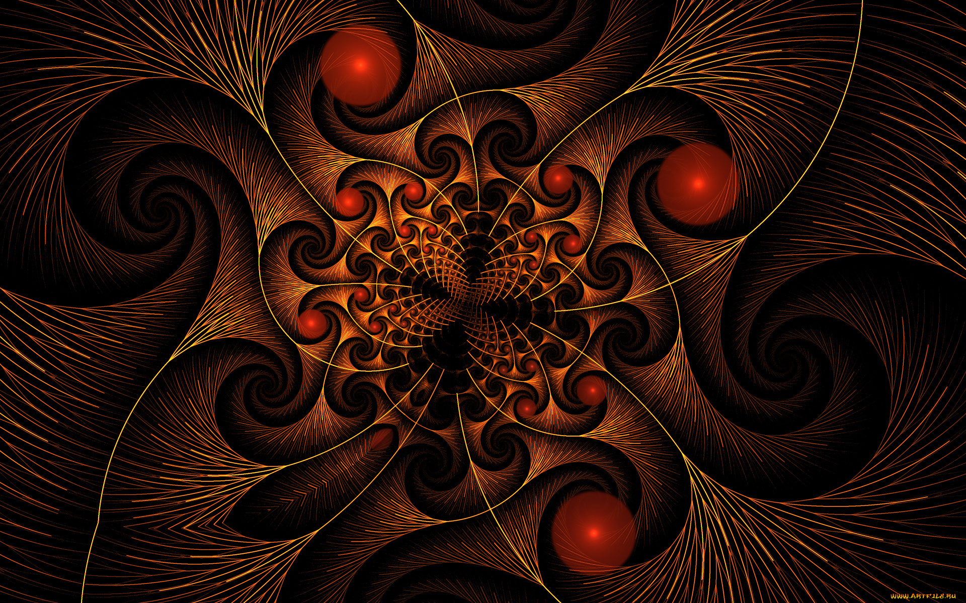 3д, графика, фракталы, , fractal, узор, фон, цвета