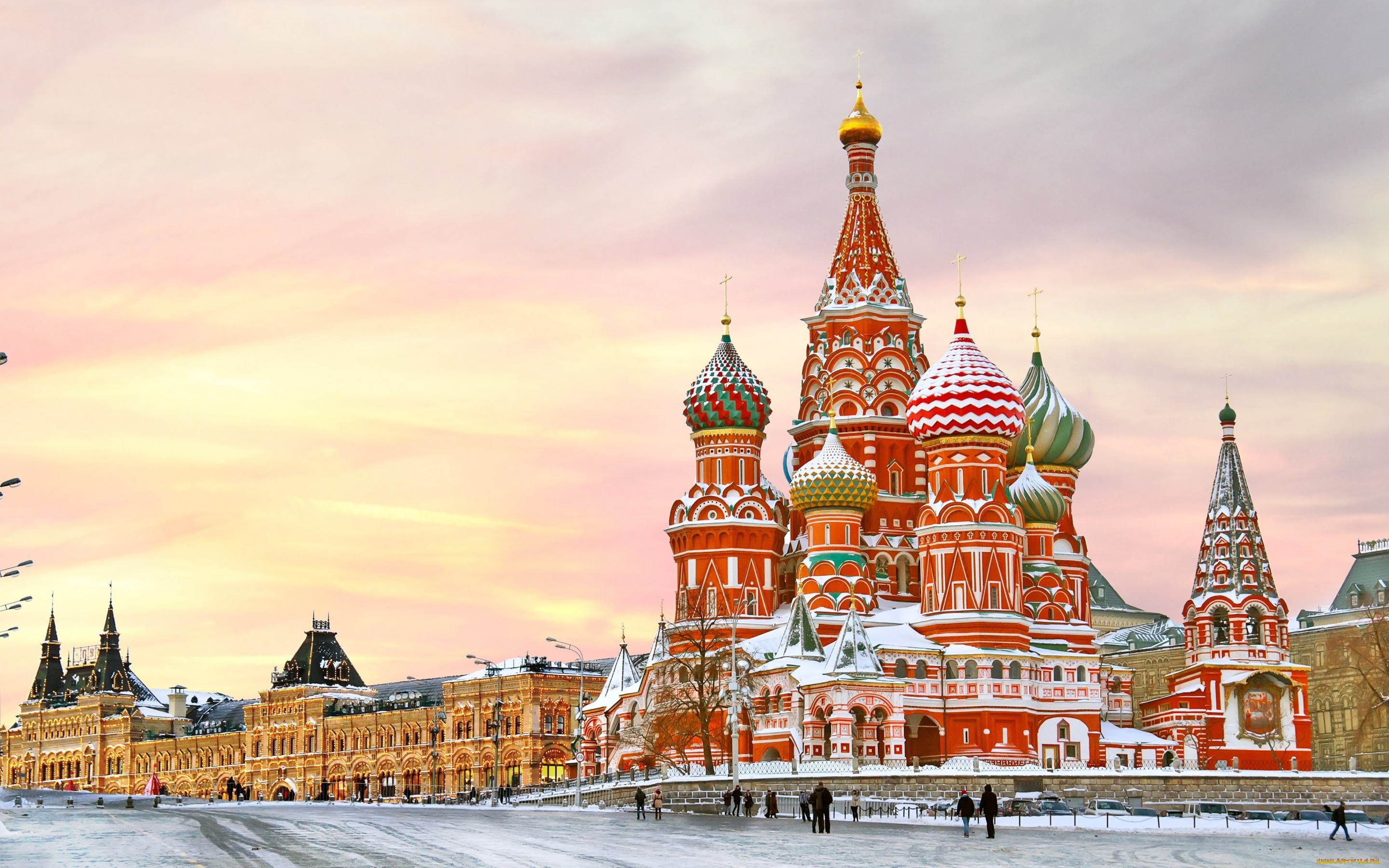 города, москва, , россия, площадь, снег, city, kremlin, russia, зима, москва, moscow, собор, василия, блаженного, кремль