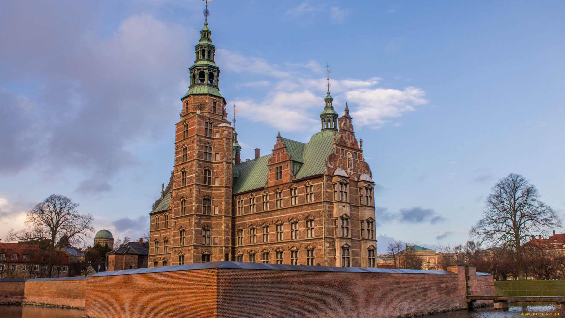 rosenborg, castle, города, замки, дании, замок