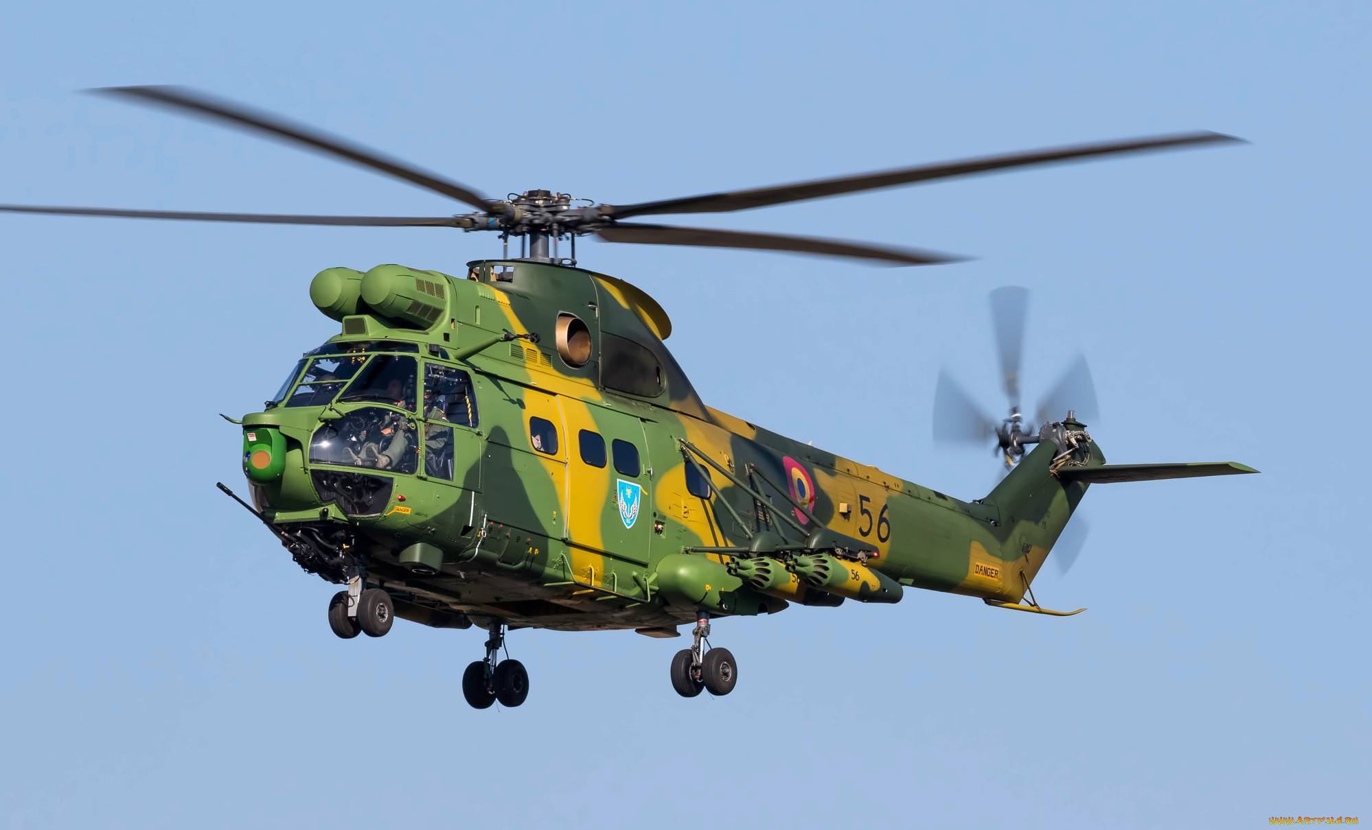 iar-330l, авиация, вертолёты, вертушка