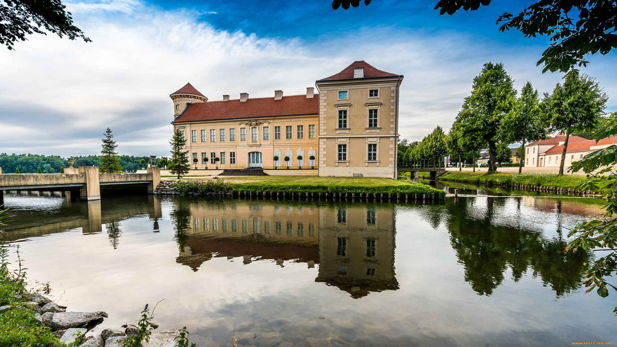 rheinsberg, palace, города, -, дворцы, , замки, , крепости, дворец, парк