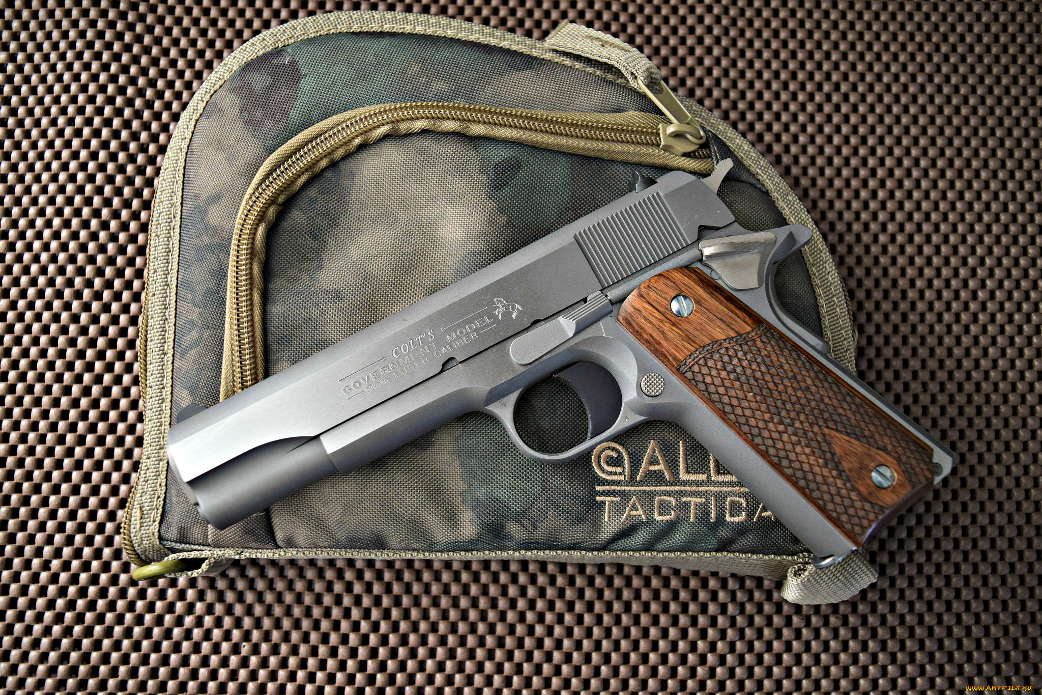 colt, 9mm, оружие, пистолеты, ствол