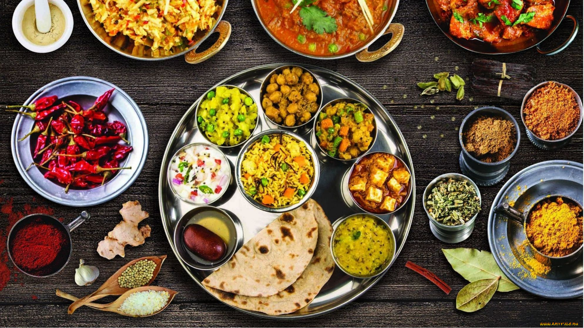 еда, разное, закуски, специи, кухня, индийская