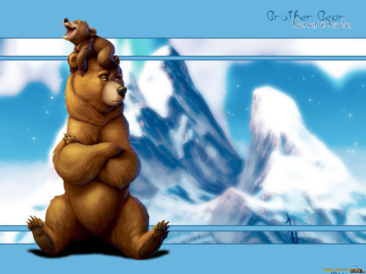 мультфильмы, brother, bear