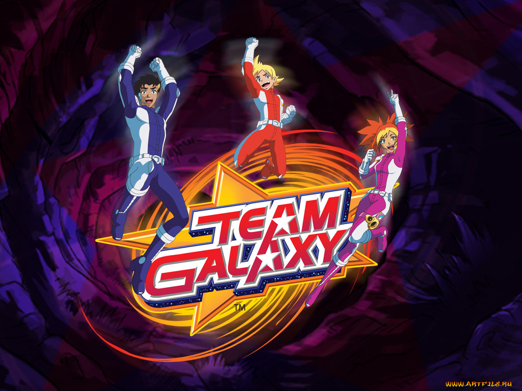 team, galaxy, мультфильмы