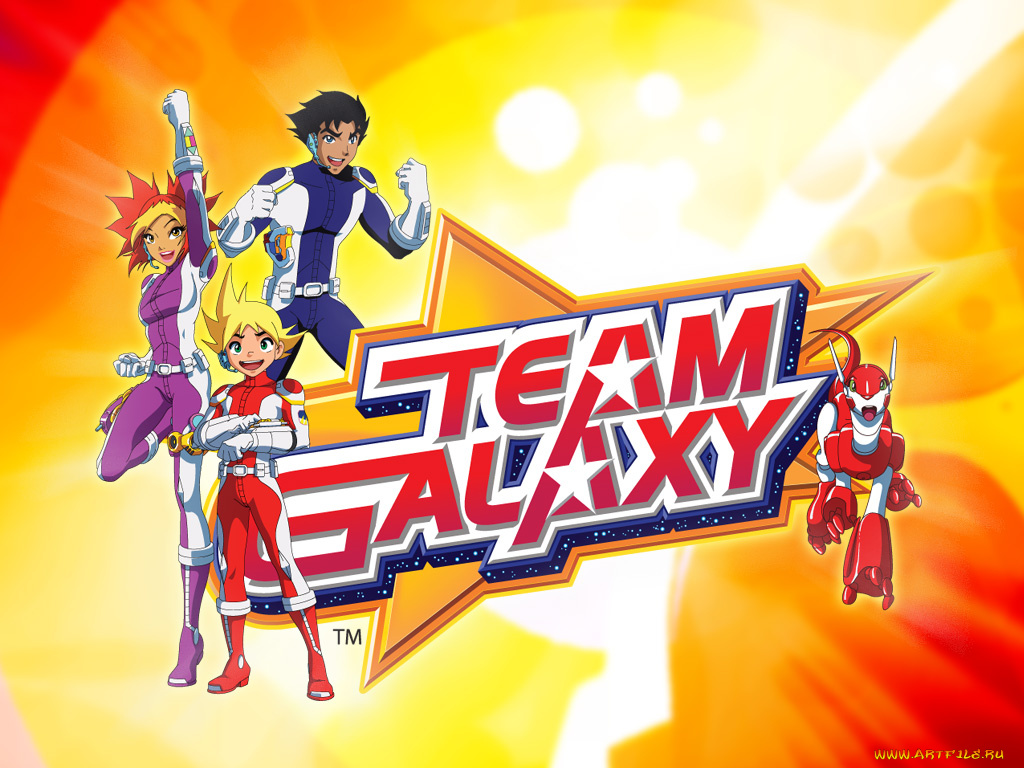 team, galaxy, мультфильмы
