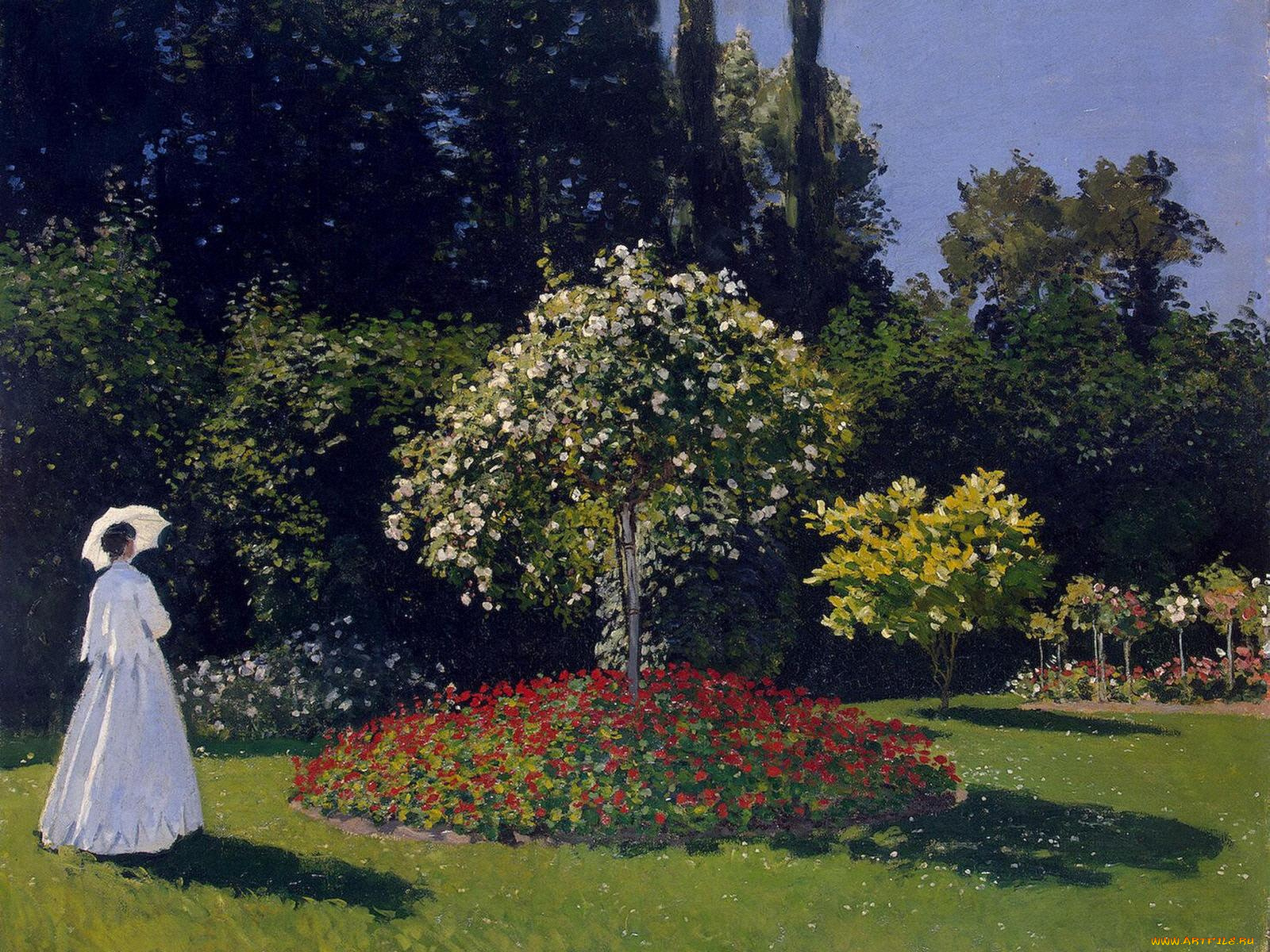 claude, monet, рисованные