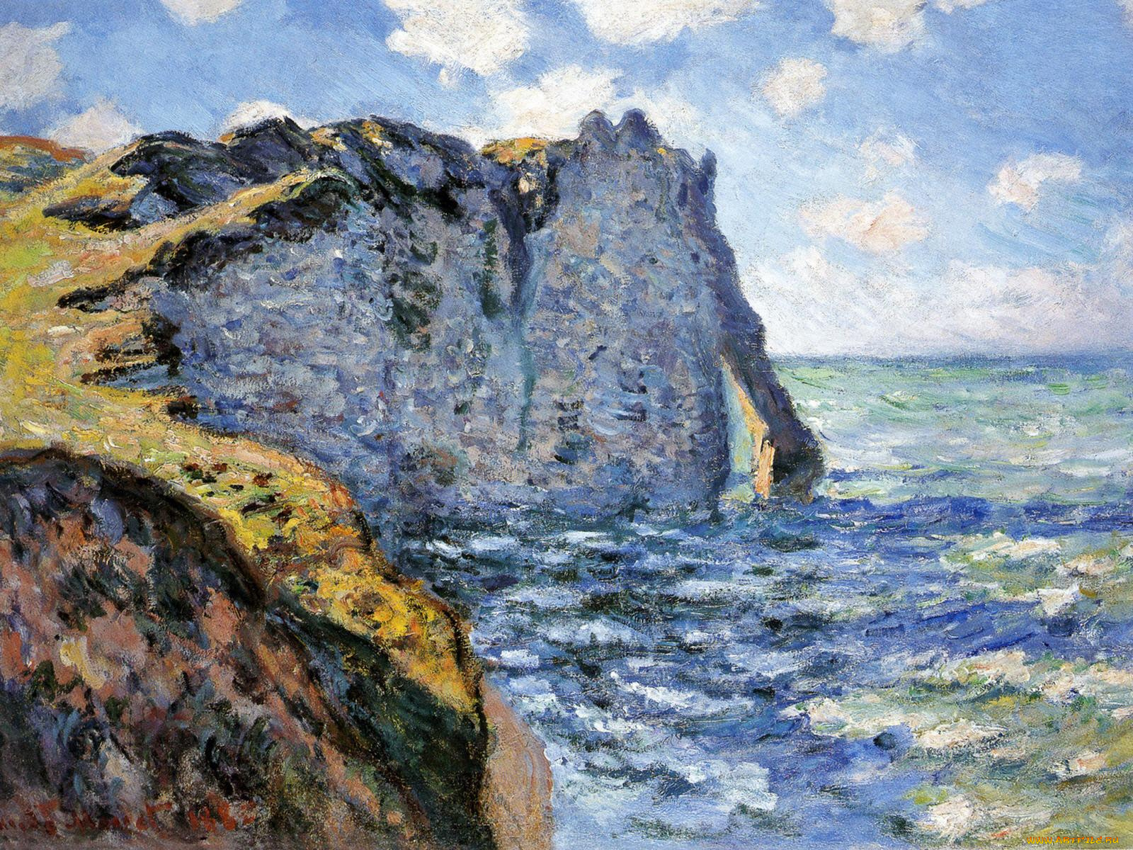 claude, monet, рисованные