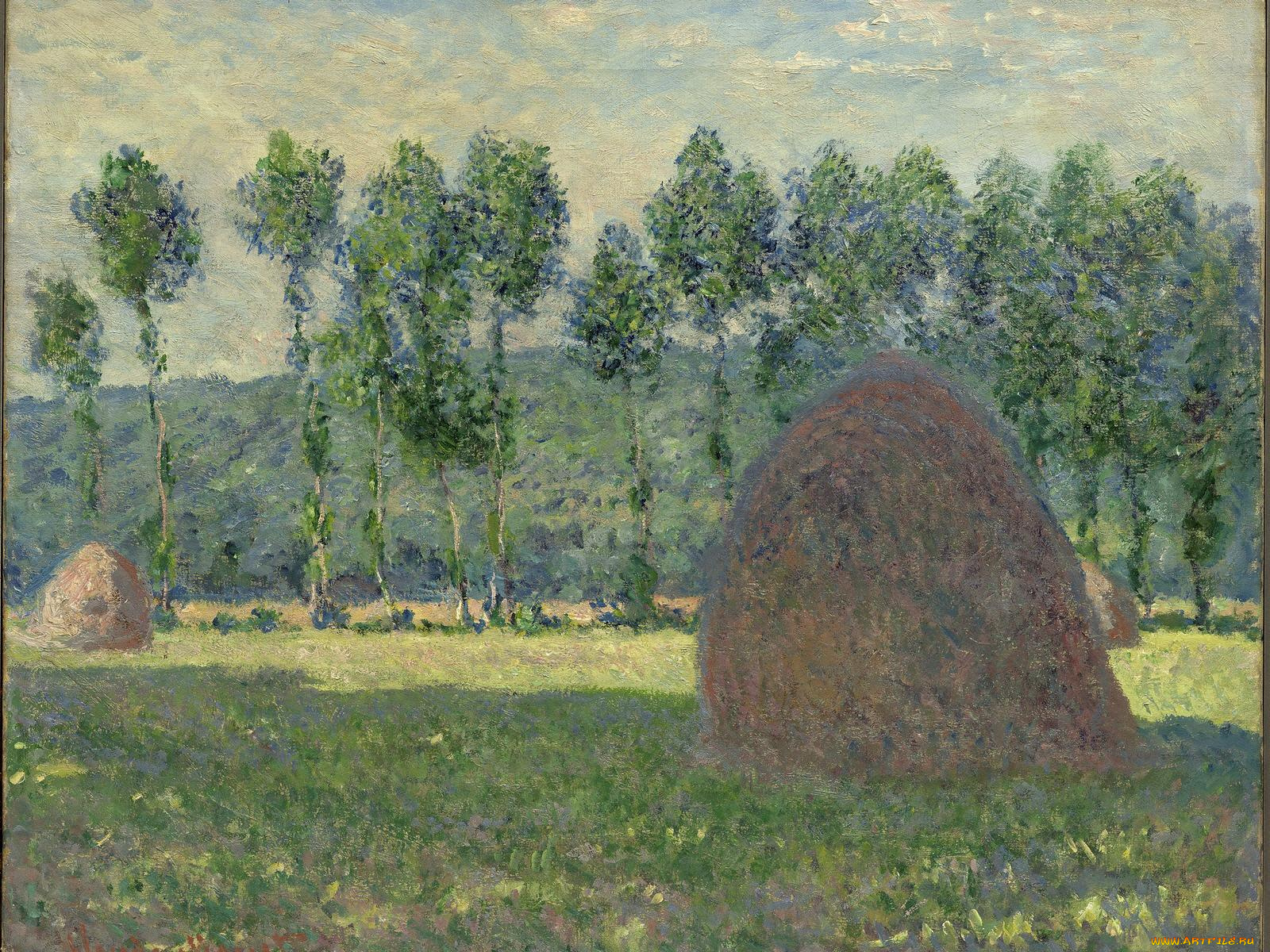 claude, monet, рисованные