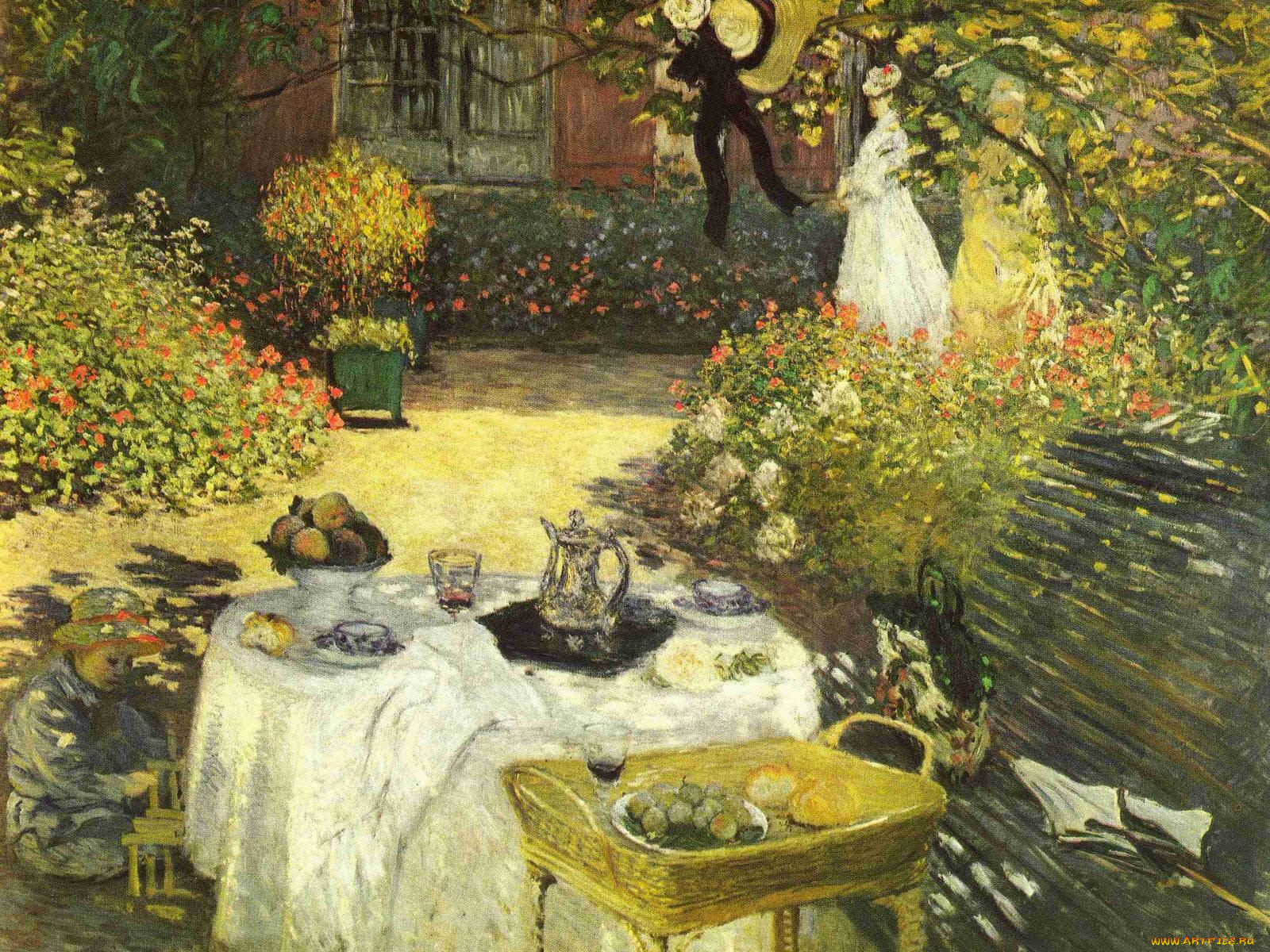 claude, monet, рисованные