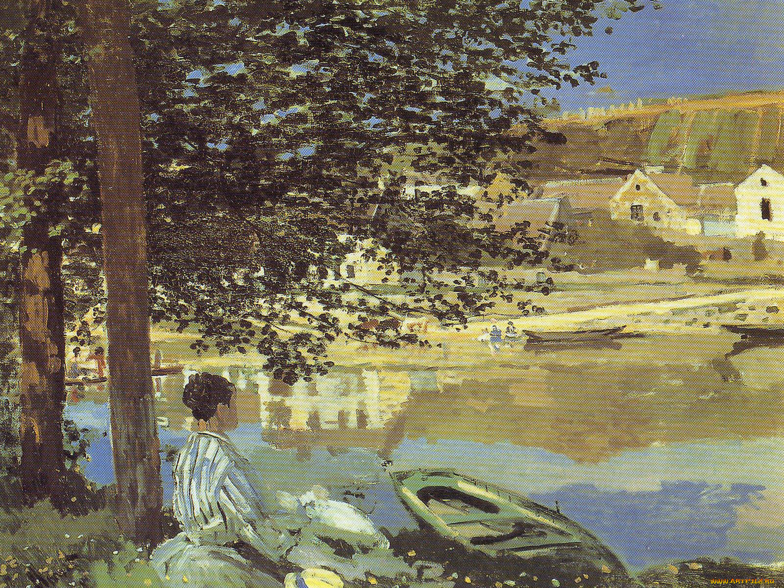 claude, monet, рисованные