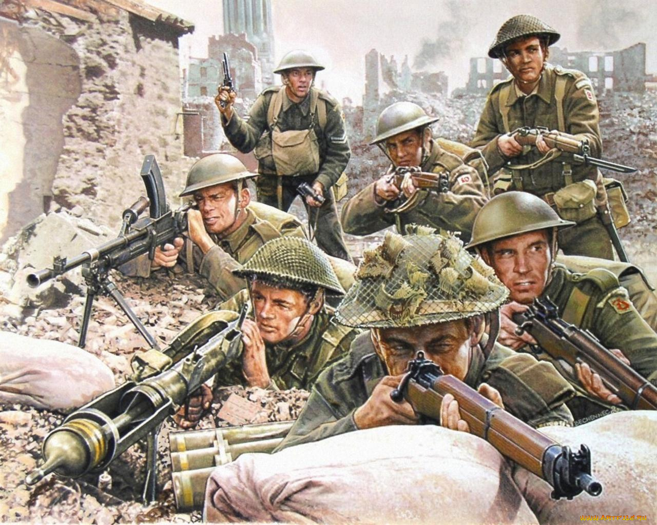 british, soldiers, рисованные, армия