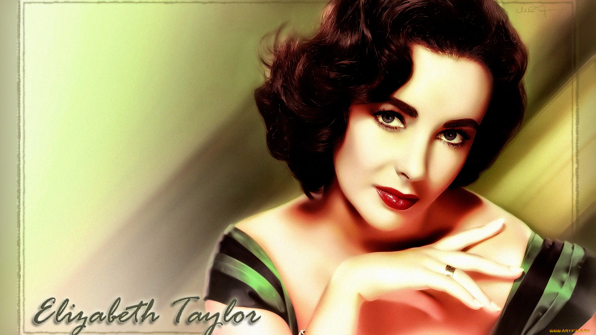 Elizabeth, Taylor, девушки