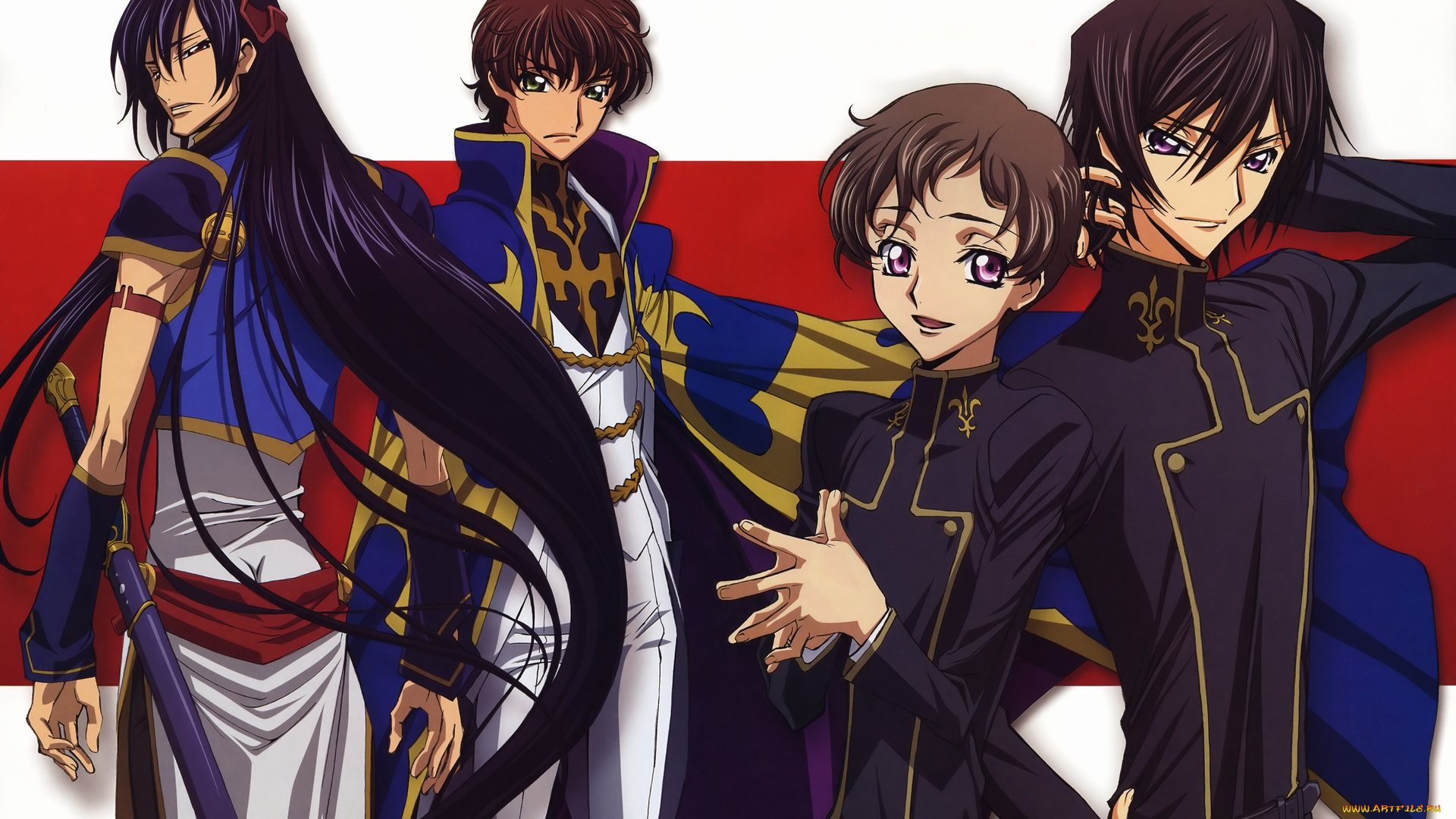 аниме, code, geass