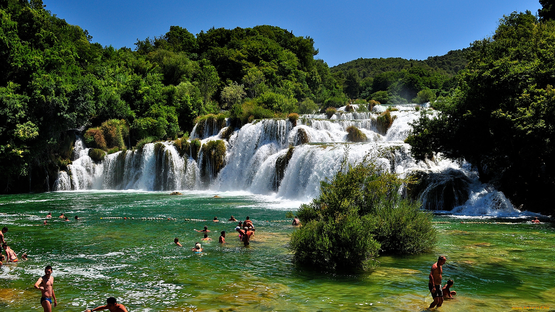 природа, водопады, вода