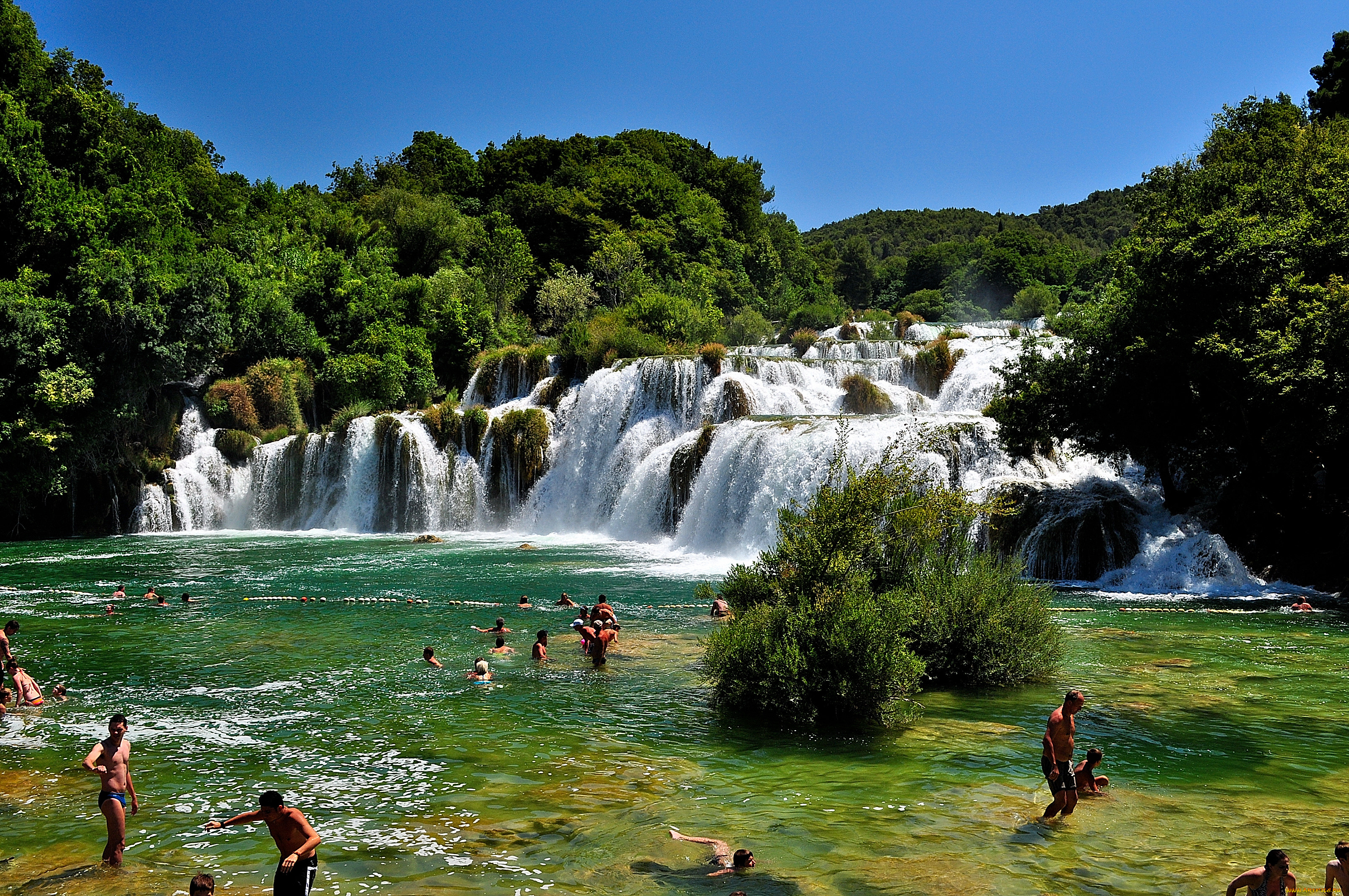 природа, водопады, вода