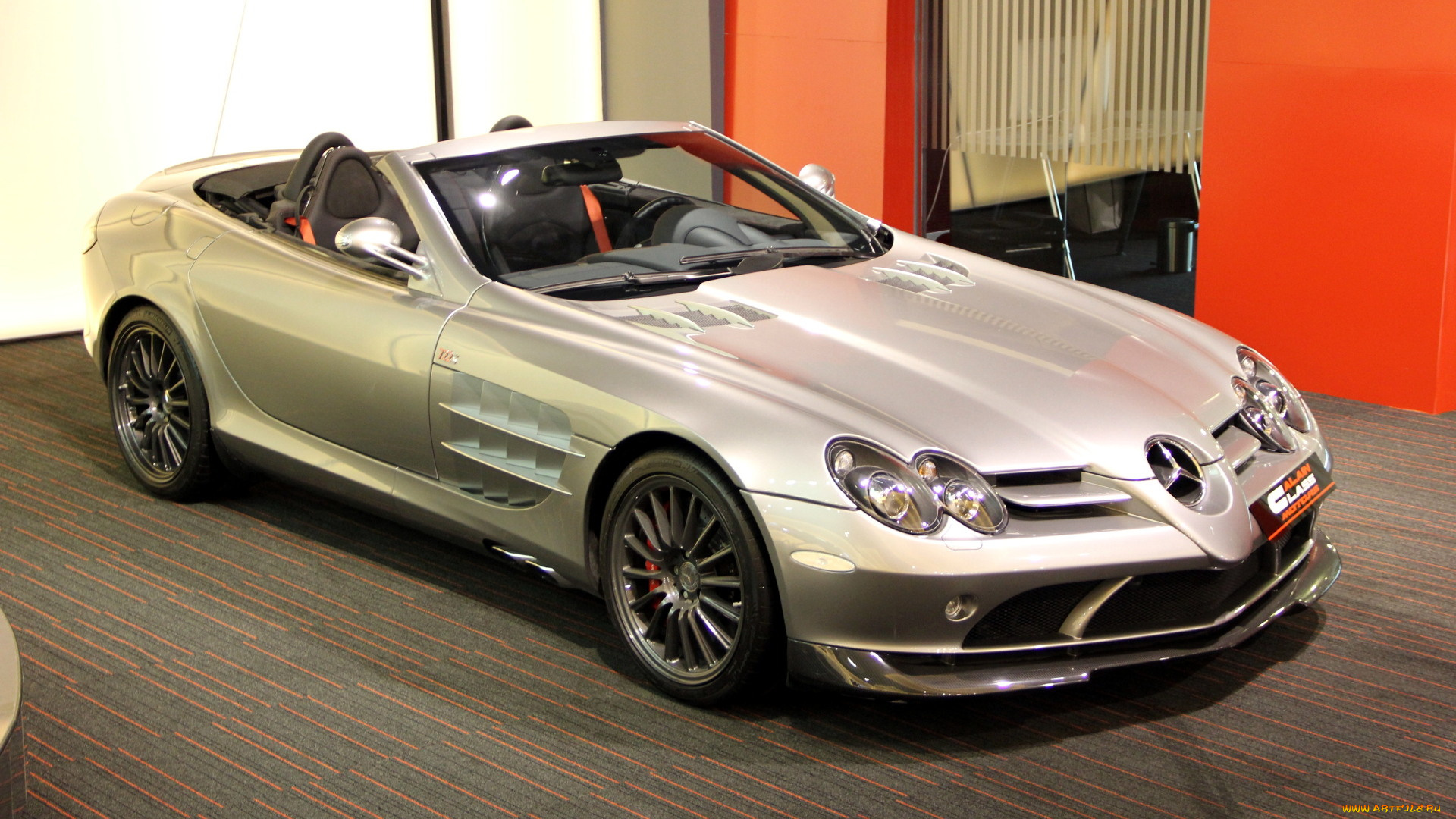 mercedes, slr, автомобили, выставки, уличные, фото, daimler, ag, германия