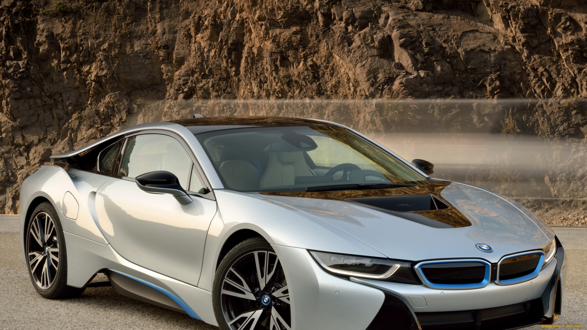 автомобили, bmw, светлый, 2013г, i8