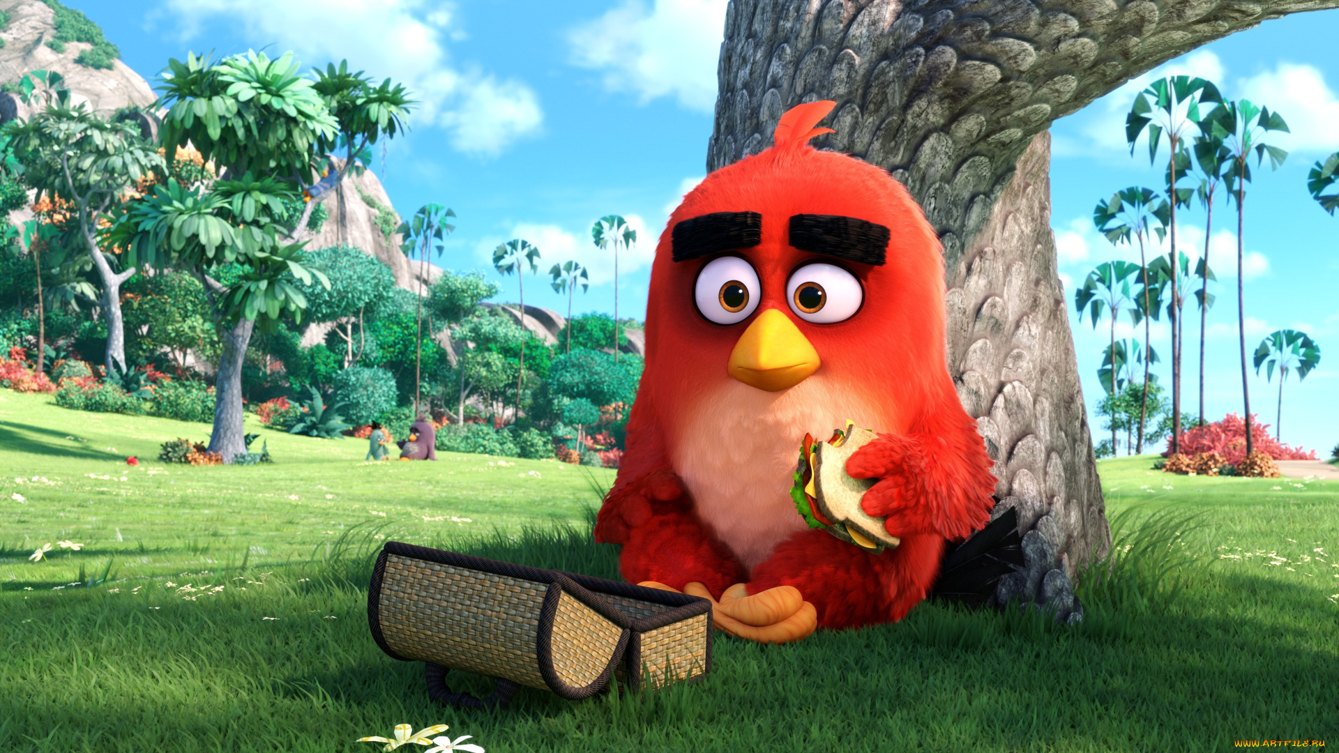 мультфильмы, the, angry, birds, movie, red, angry, birds, movie