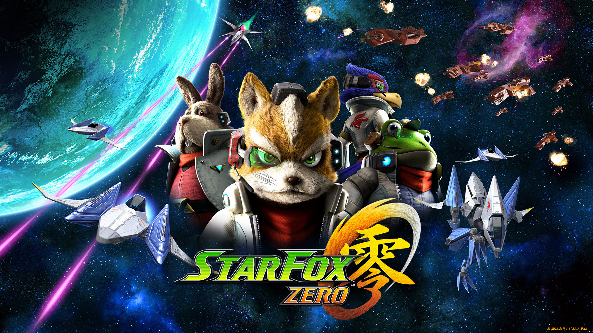 star, fox, zero, видео, игры, персонажи