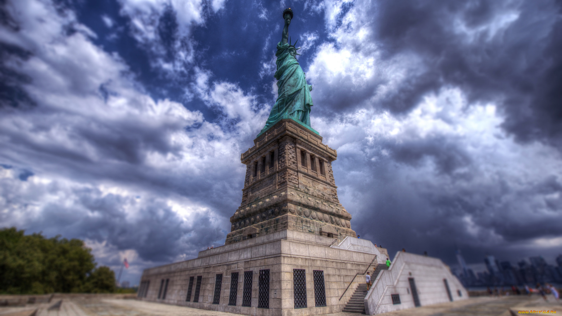 statue, of, liberty, view, -, new, york, city, города, нью-йорк, , сша, простор