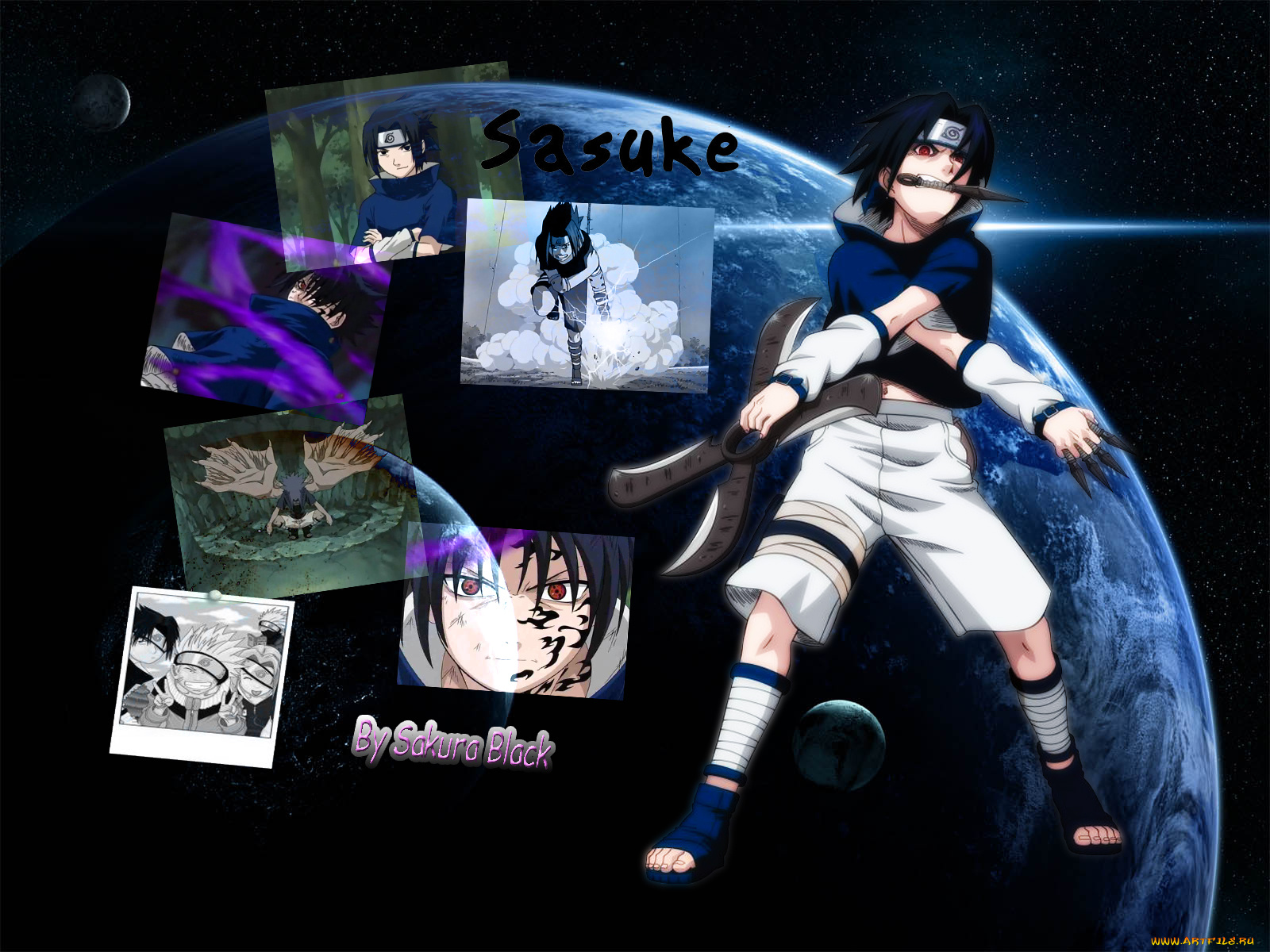 sasuke, аниме, naruto