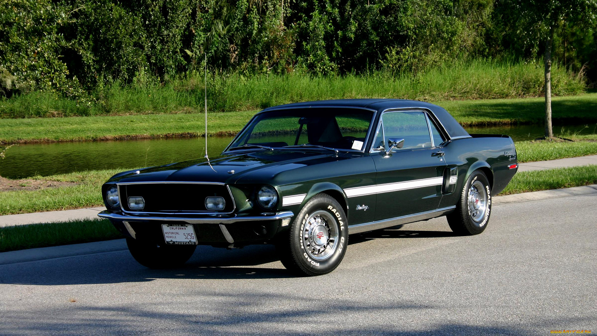 1968, mustang, california, special, gt, автомобили, ford