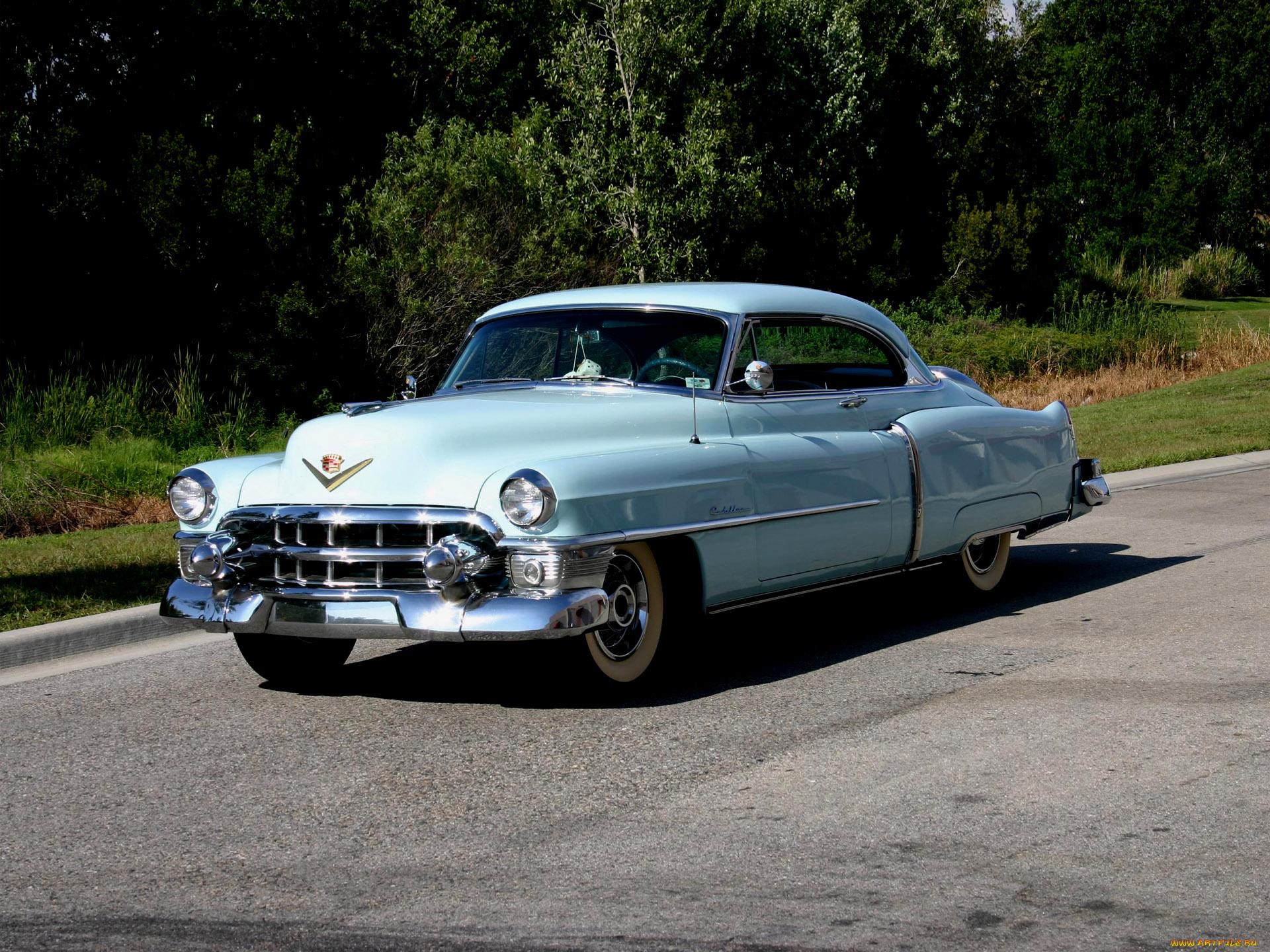 1953, caddilac, coupe, автомобили, cadillac