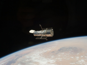 Картинка телескоп хаббла космос космические корабли станции